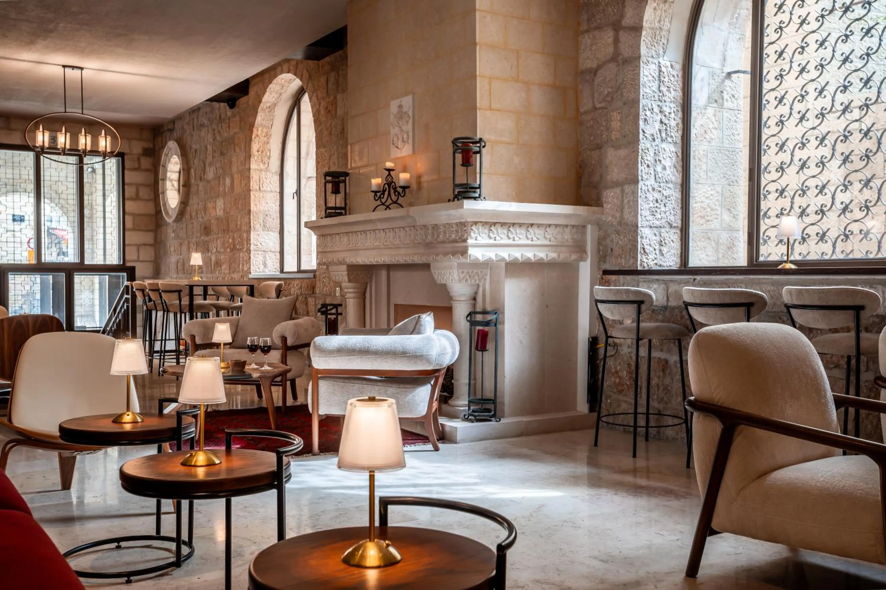 Restaurant/places to eat in Notre Dame of Jerusalem Center