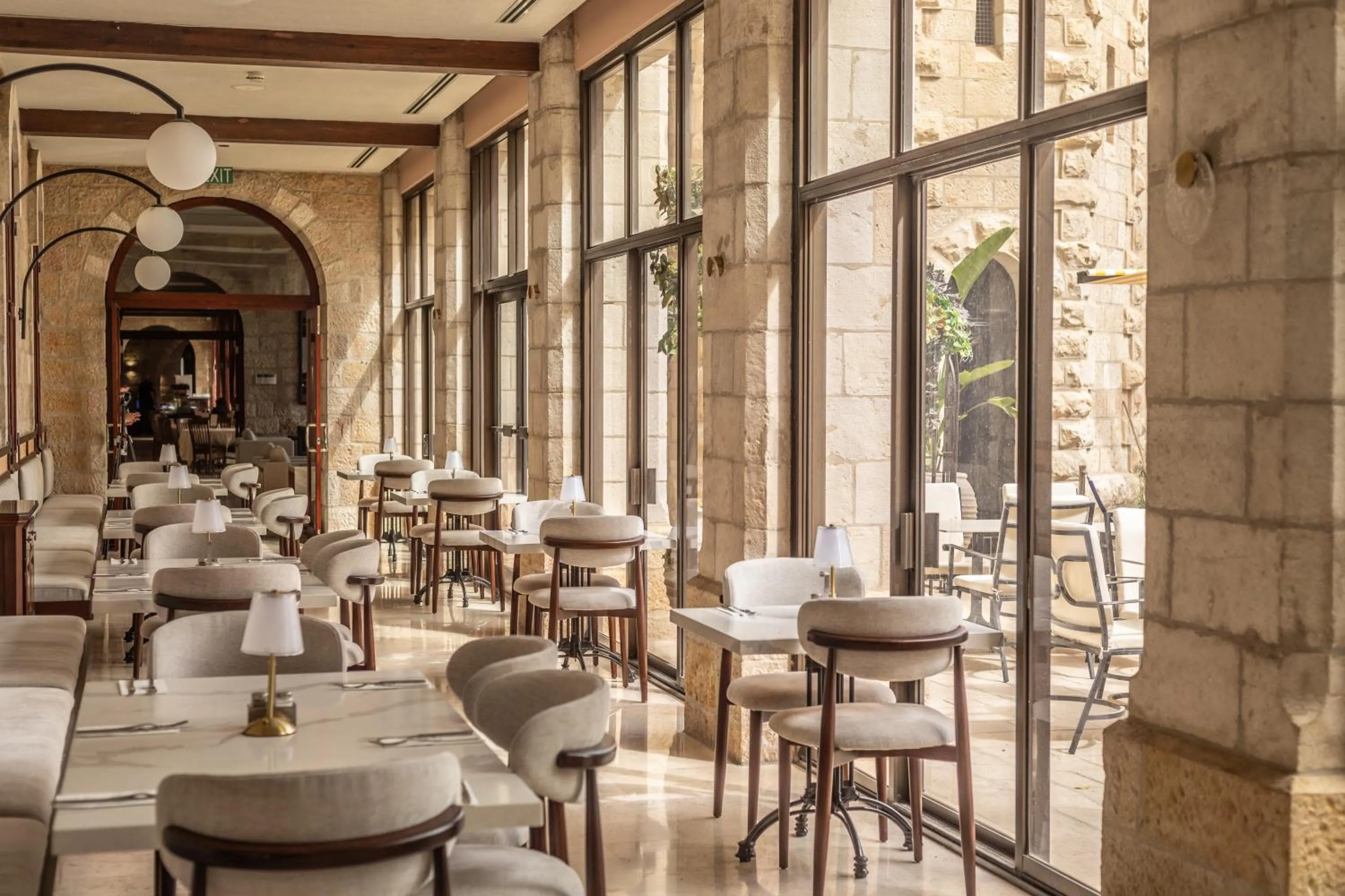 Restaurant/places to eat in Notre Dame of Jerusalem Center