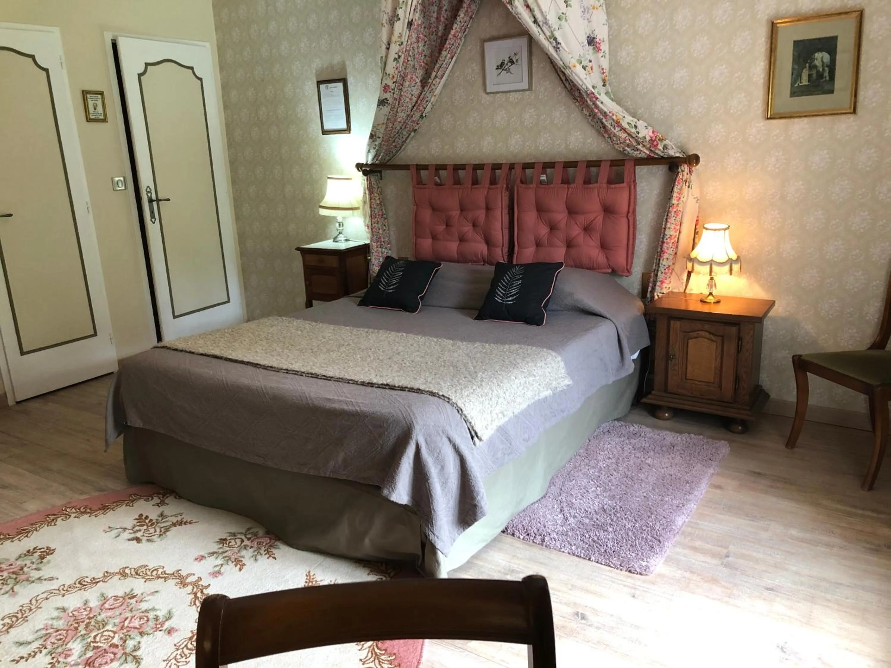 Bed in Le Logis de Vallans