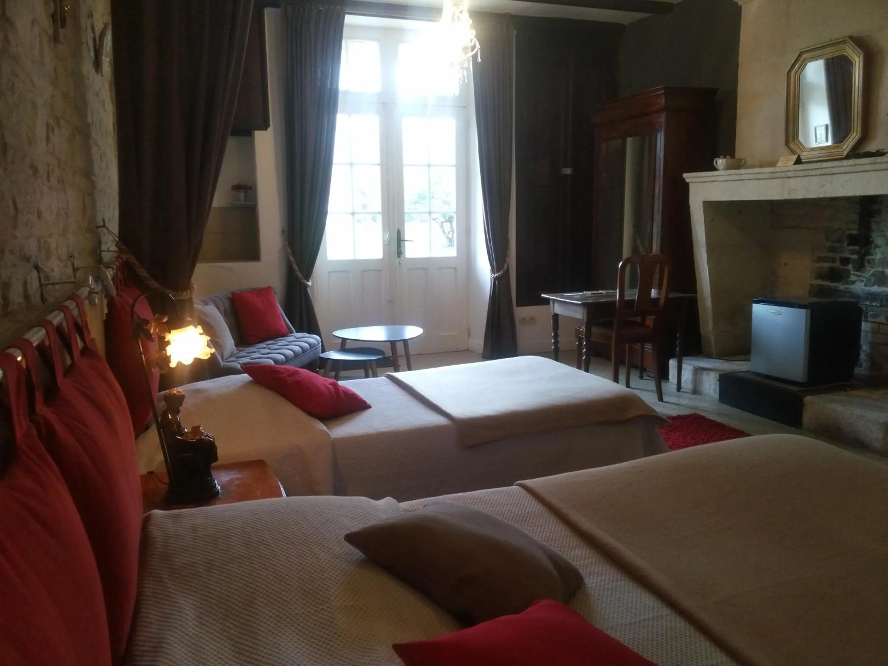 Garden view, Bed in Le Logis de Vallans