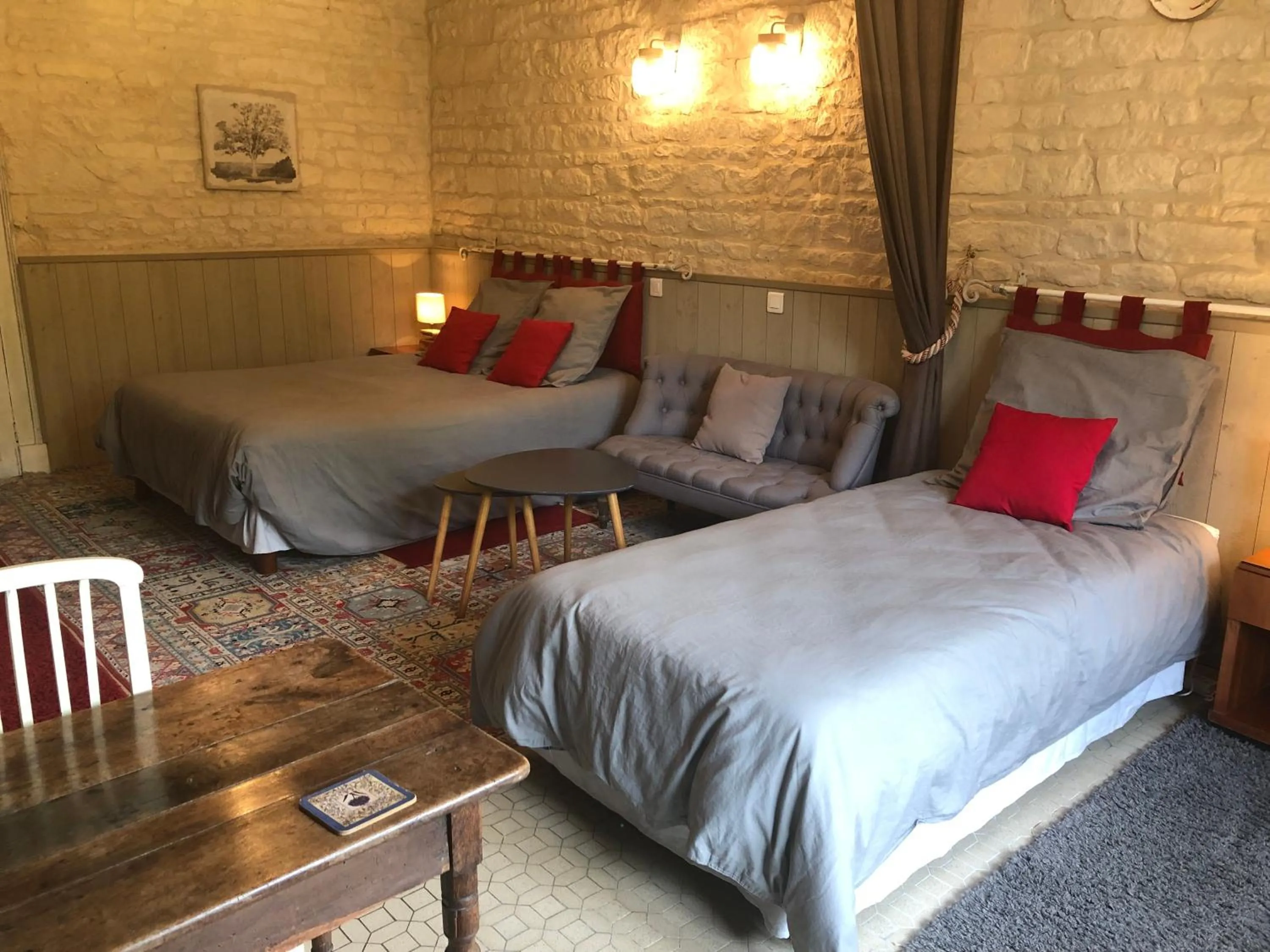 Bed in Le Logis de Vallans