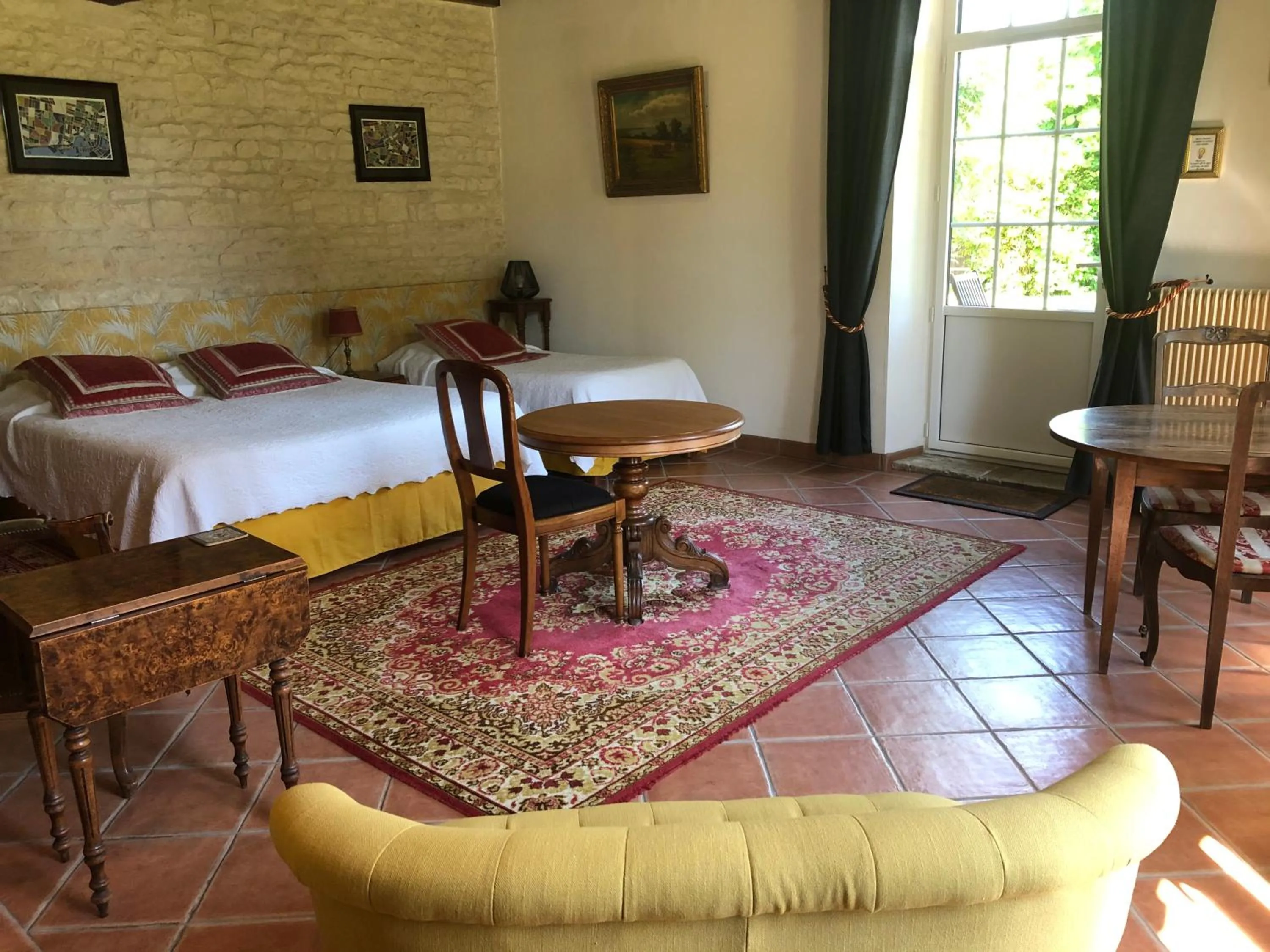 Bed in Le Logis de Vallans