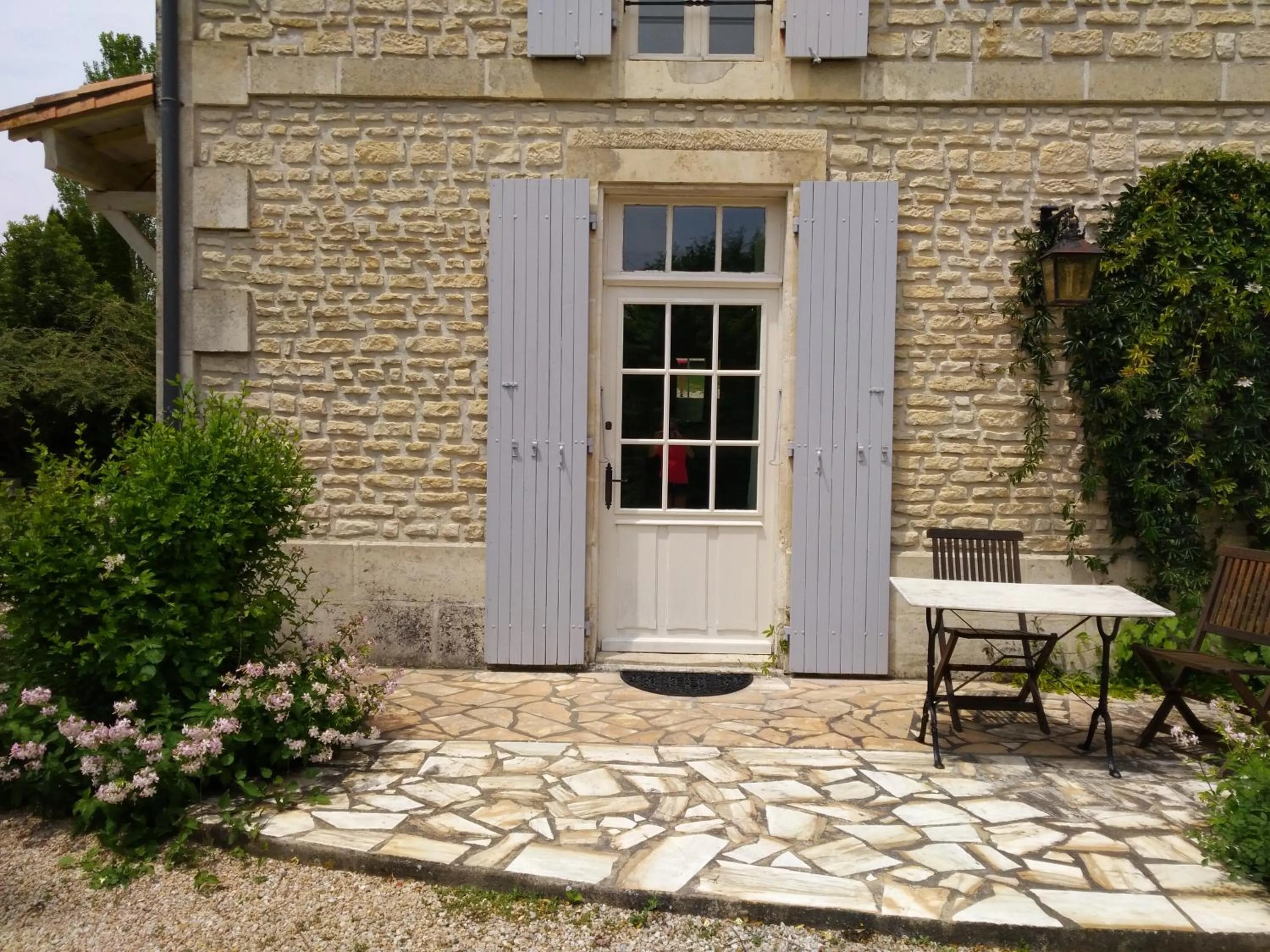 Patio in Le Logis de Vallans
