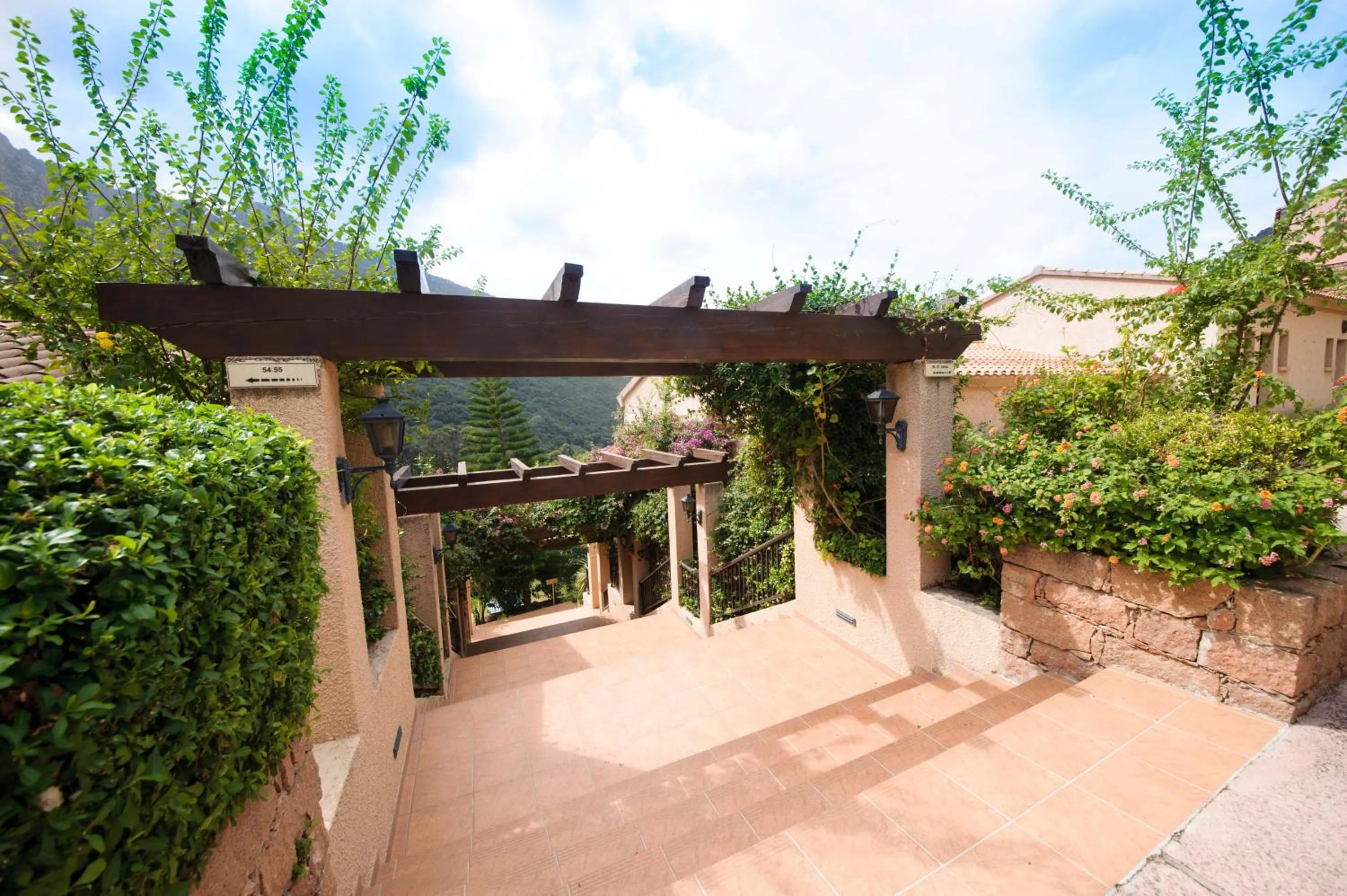 Garden in Hotel et Résidence Cala di sole