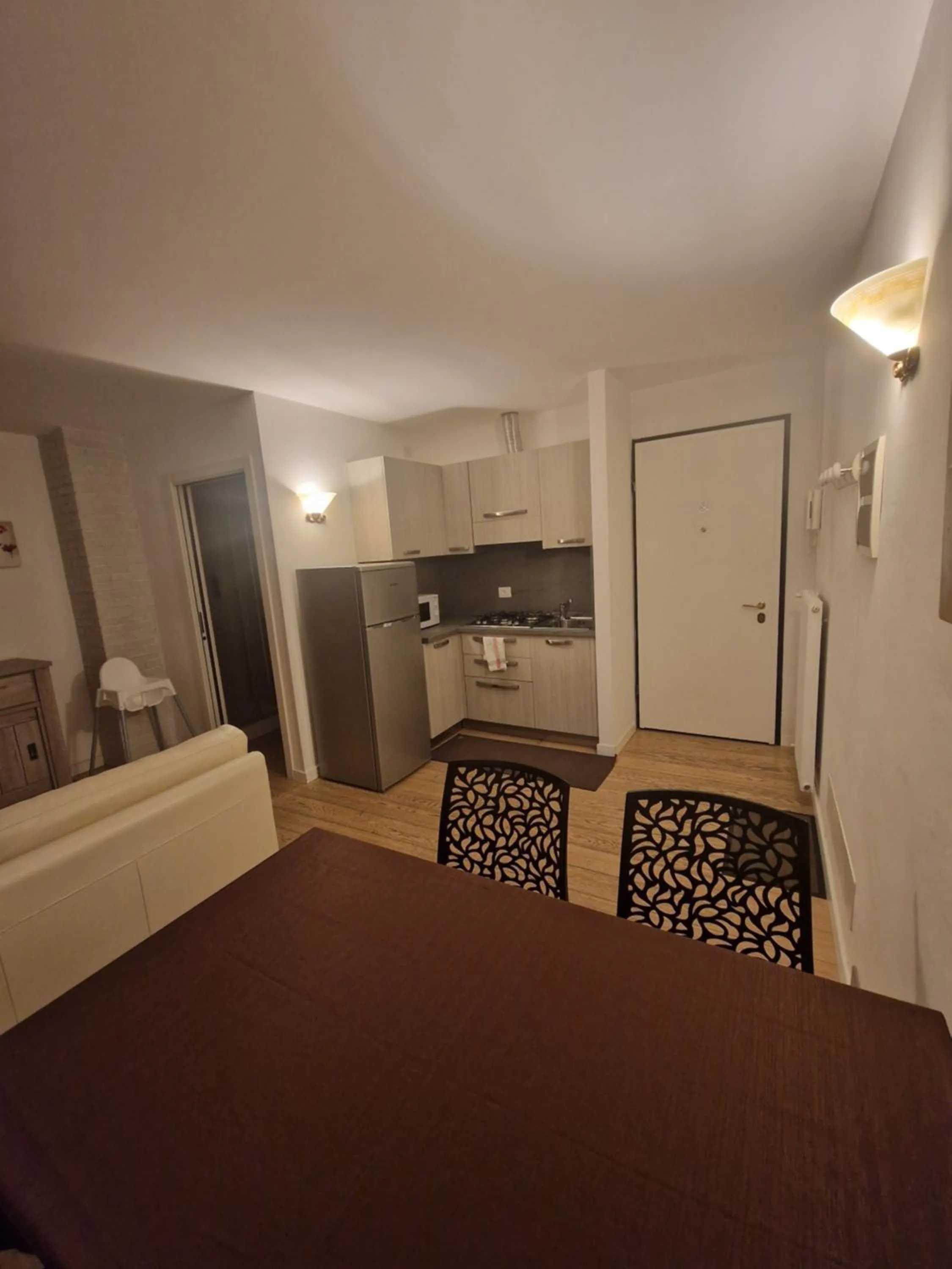 Kitchen or kitchenette in Hotel Raibl e Appartamenti