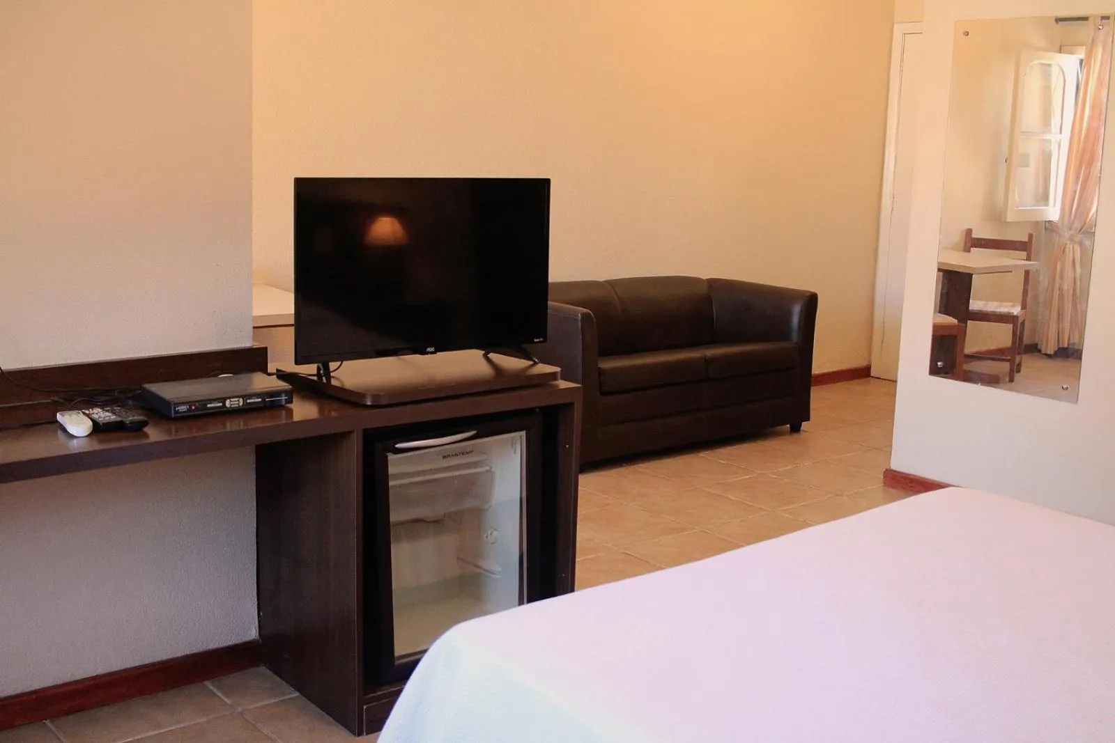 Bed in Hotel Atlântico Praia Cassino Rio Grande