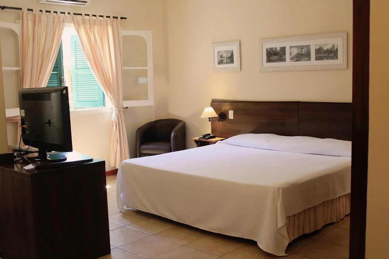 Bed in Hotel Atlântico Praia Cassino Rio Grande