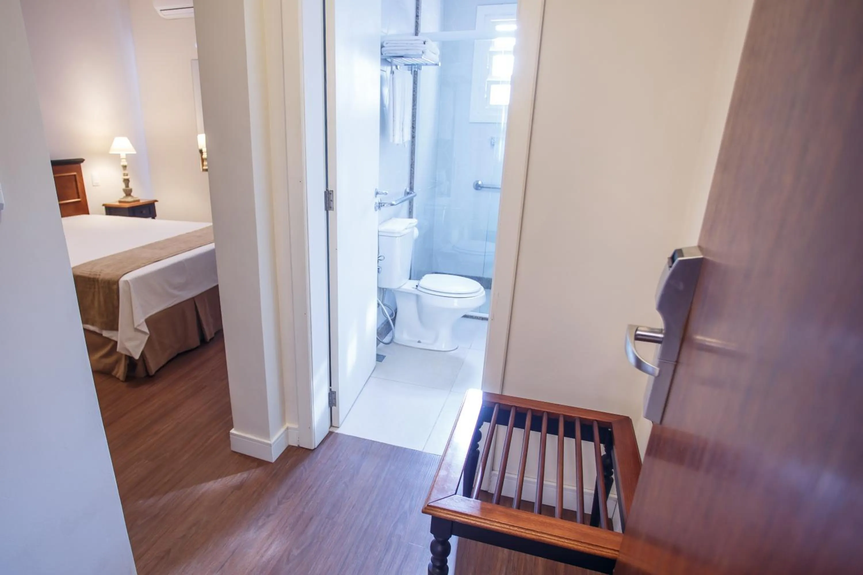 Bed in Hotel Atlântico Praia Cassino Rio Grande