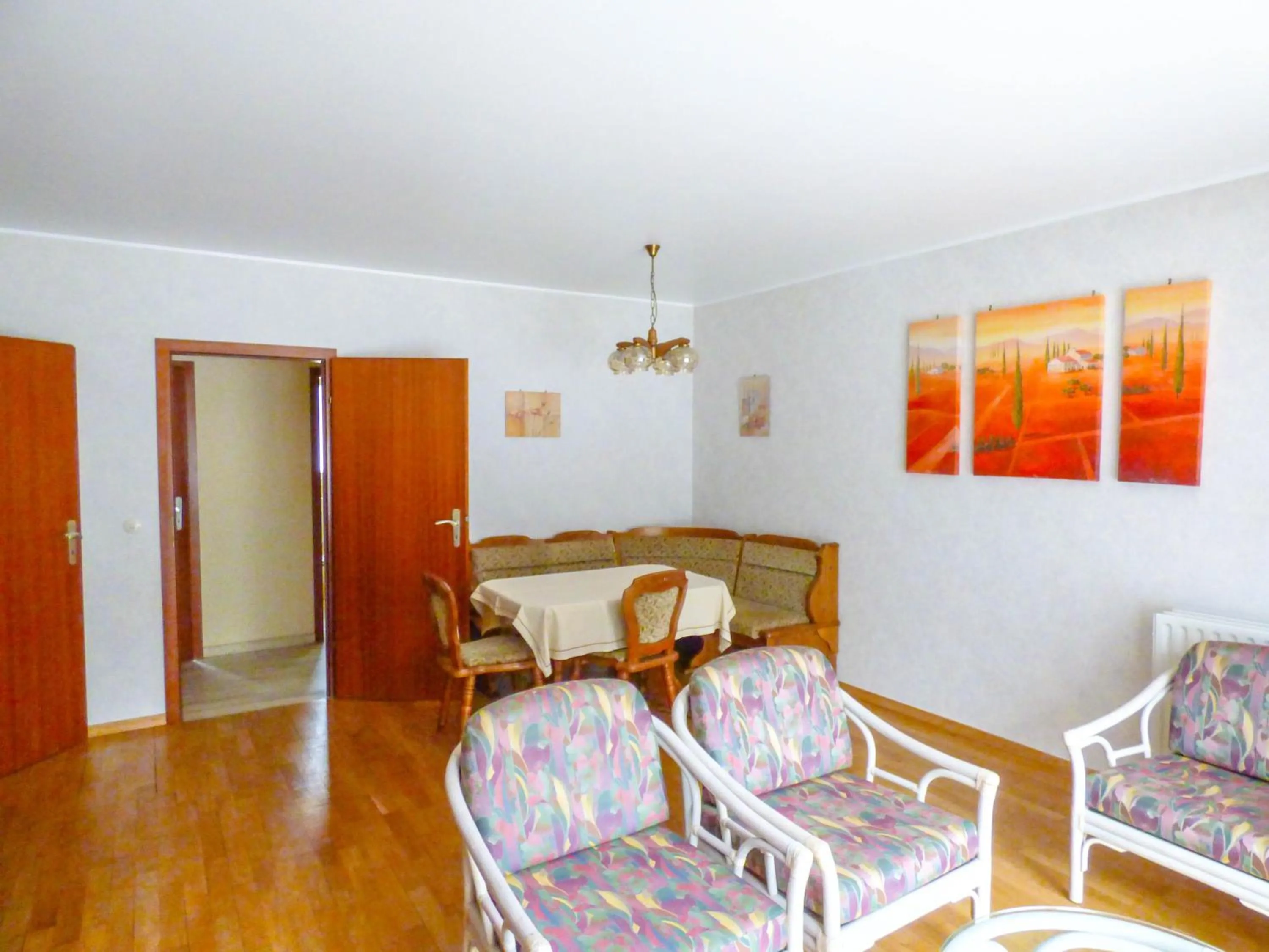 Seating area in Meyer Appartments