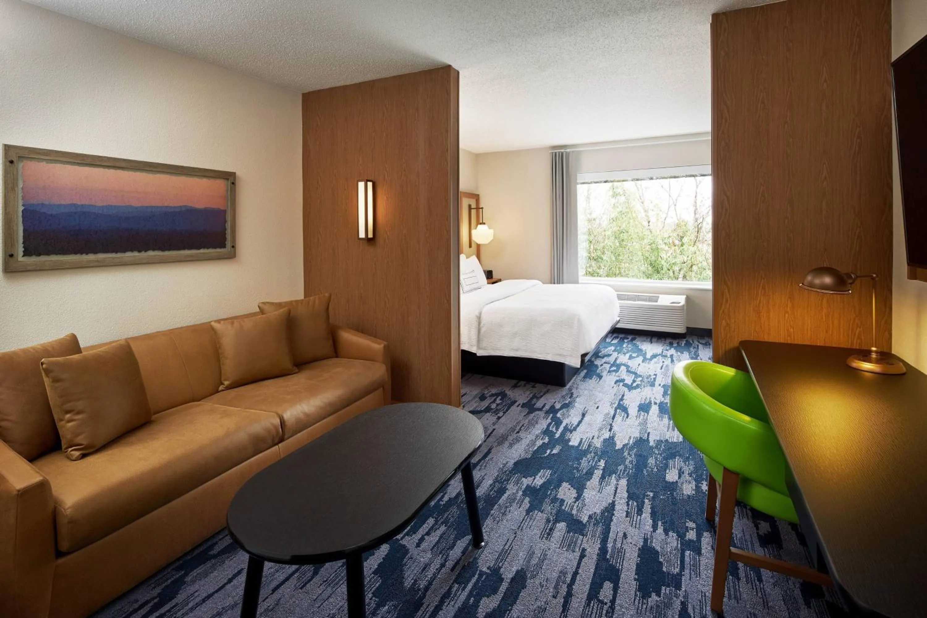 Photo of the whole room, Bed in Fairfield Inn & Suites by Marriott Virginia Beach/Norfolk Airport
