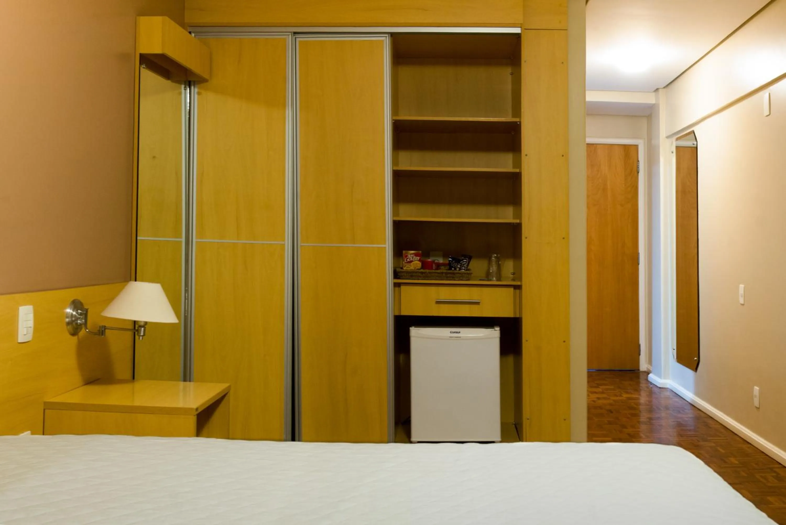 Bed in Hotel Atlantico Rio Grande