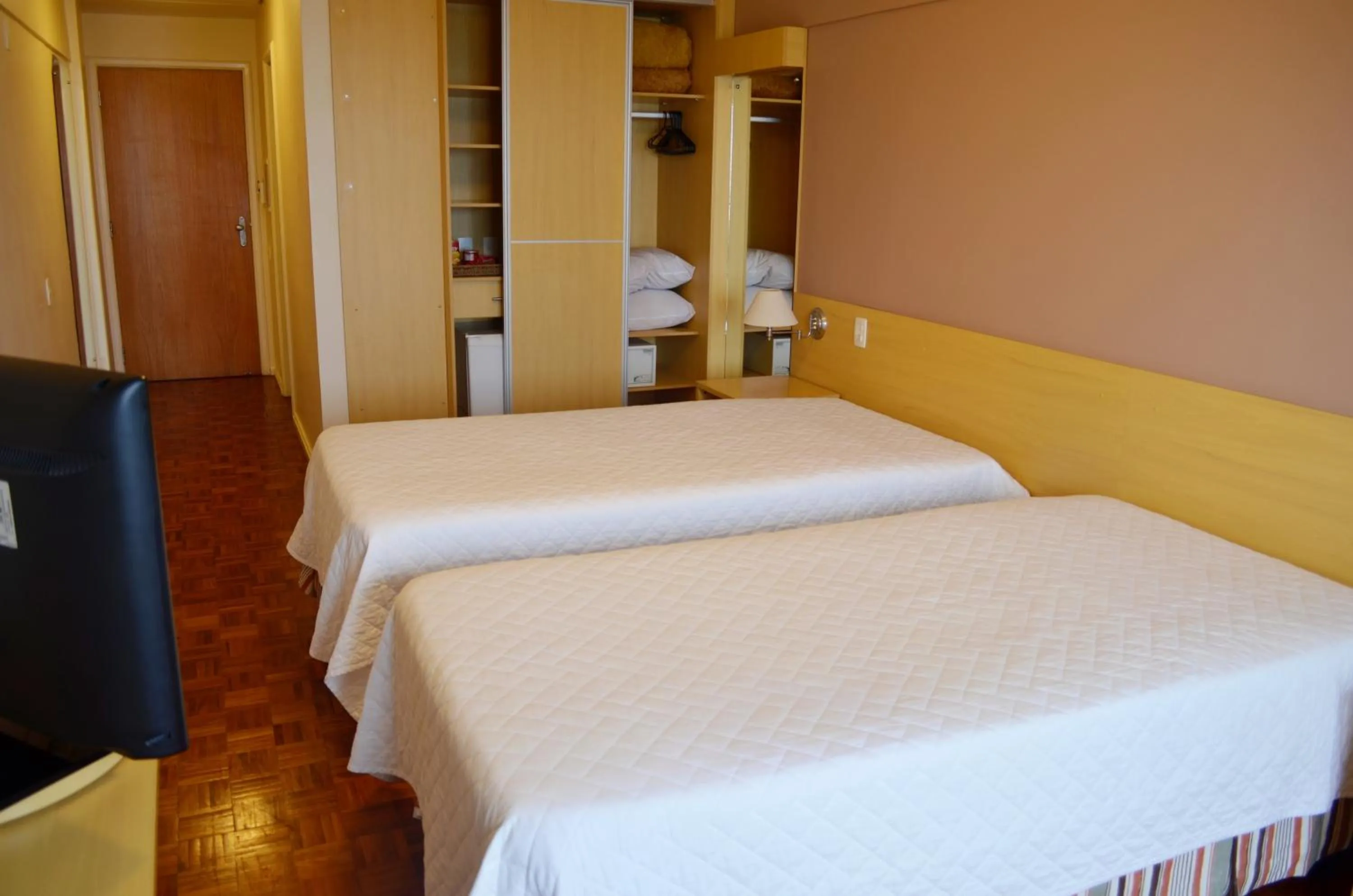 Bed in Hotel Atlantico Rio Grande