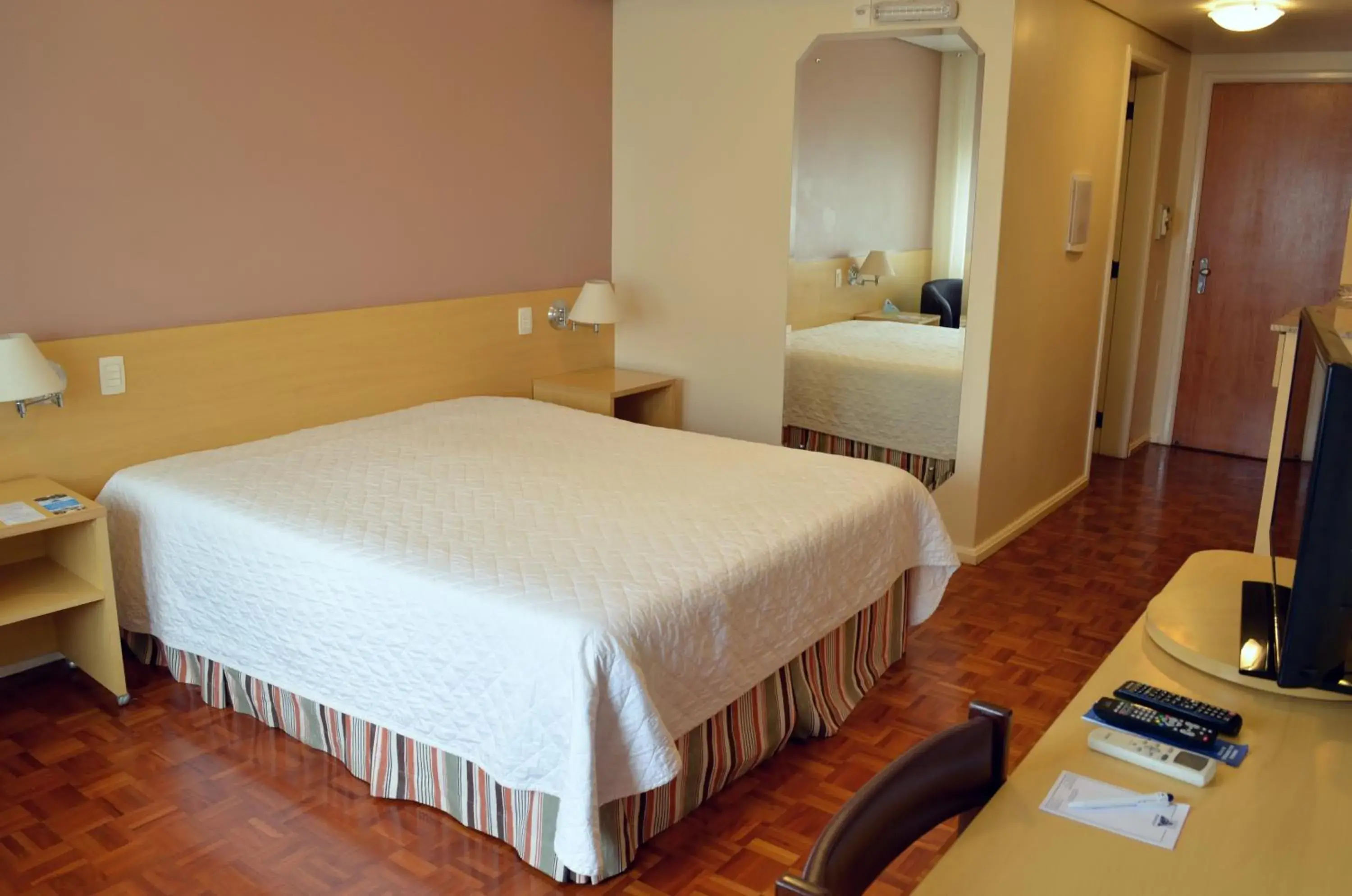 Bed in Hotel Atlantico Rio Grande Bed in Hotel Atlantico Rio Grande