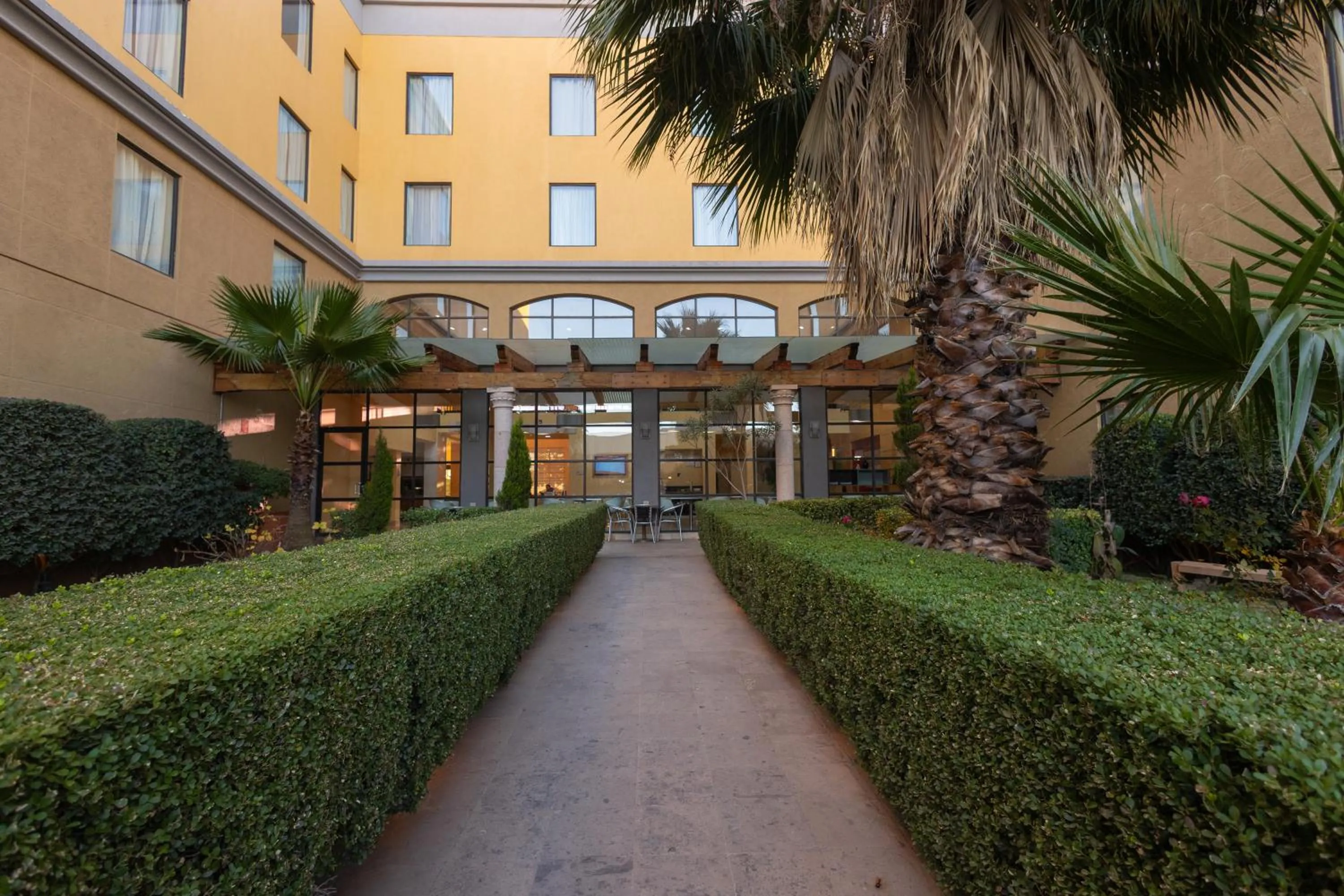 Garden view in Fiesta Inn Nogales