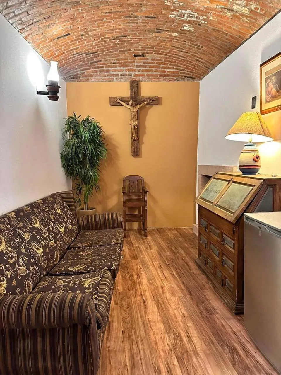 Living room in Hosteria del Frayle