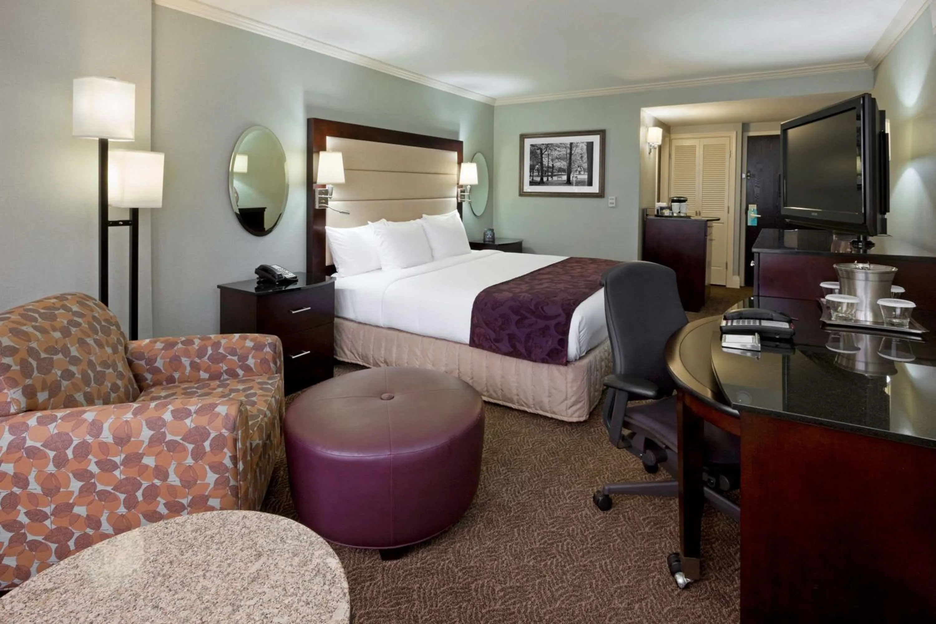 King Room - Hearing Access in Hotel Belvoir Springfield
