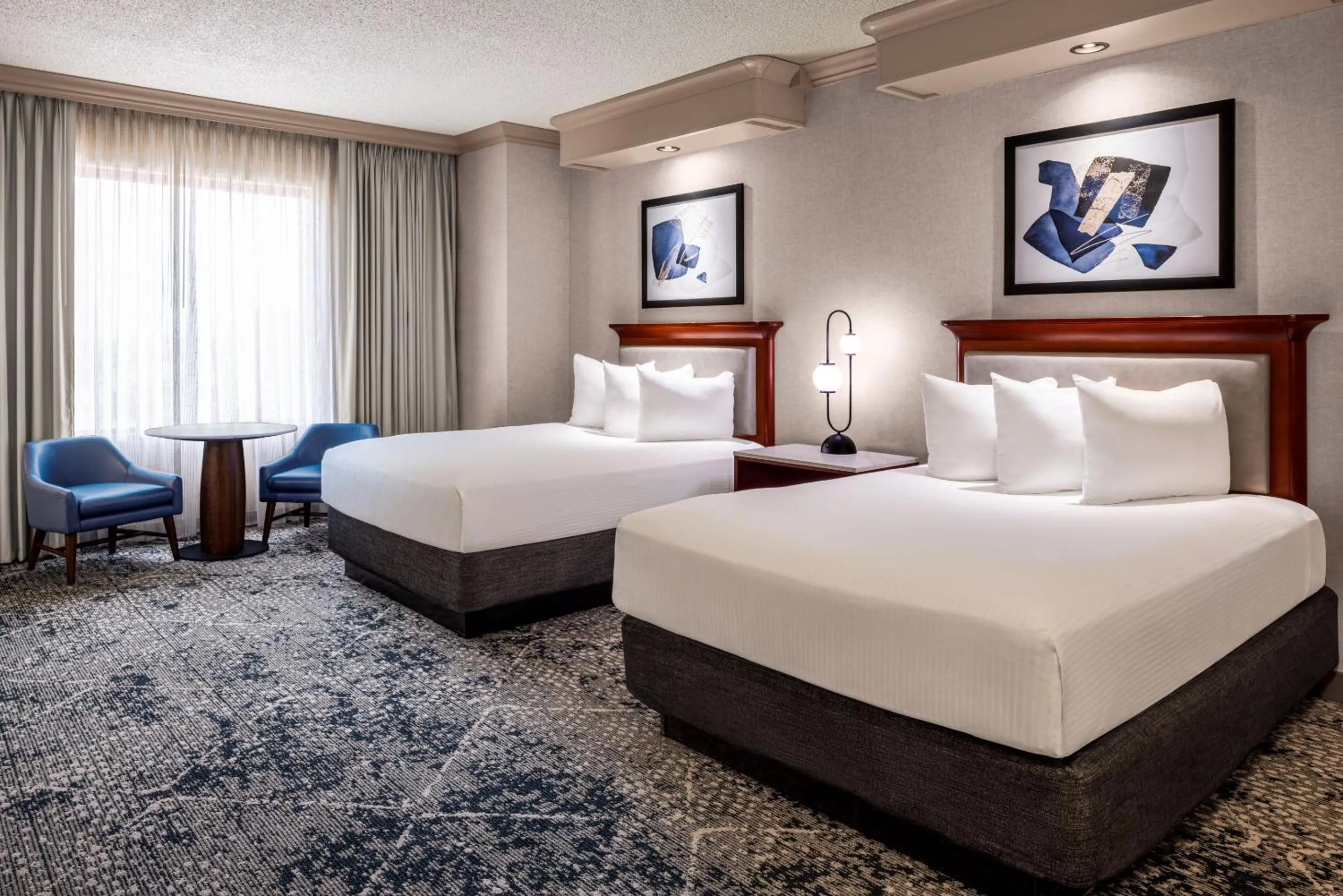 Bed in Harrah's Joliet, A Caesars Destination