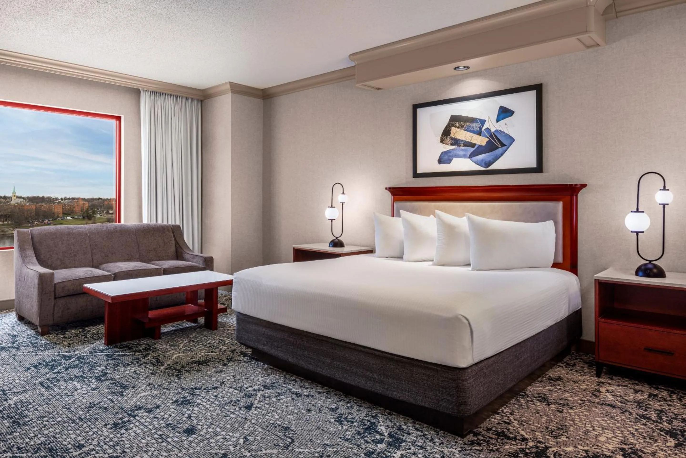 Bed in Harrah's Joliet, A Caesars Destination