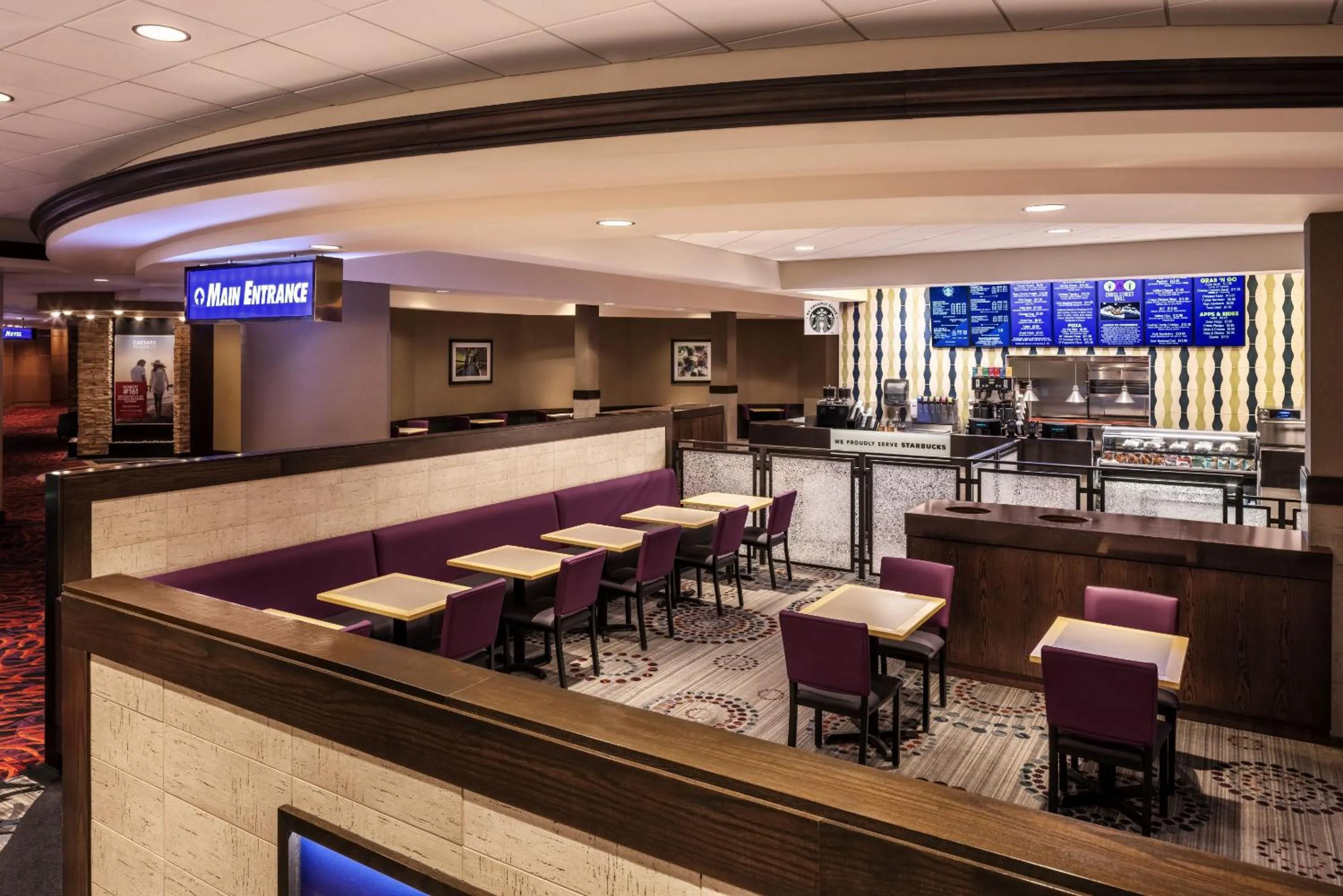 Restaurant/places to eat in Harrah's Joliet, A Caesars Destination