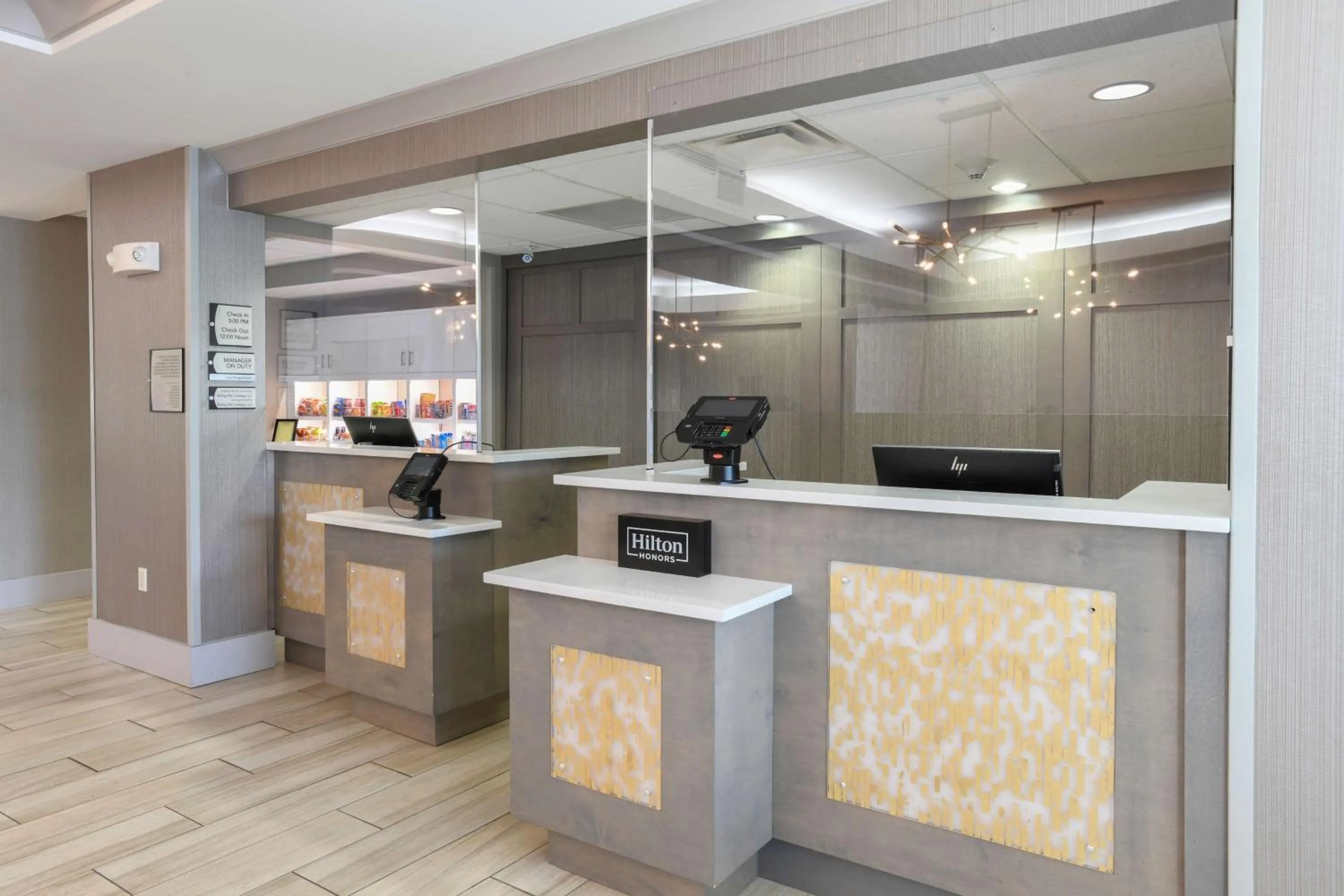 Lobby or reception in Homewood Suites Cincinnati Airport South-Florence