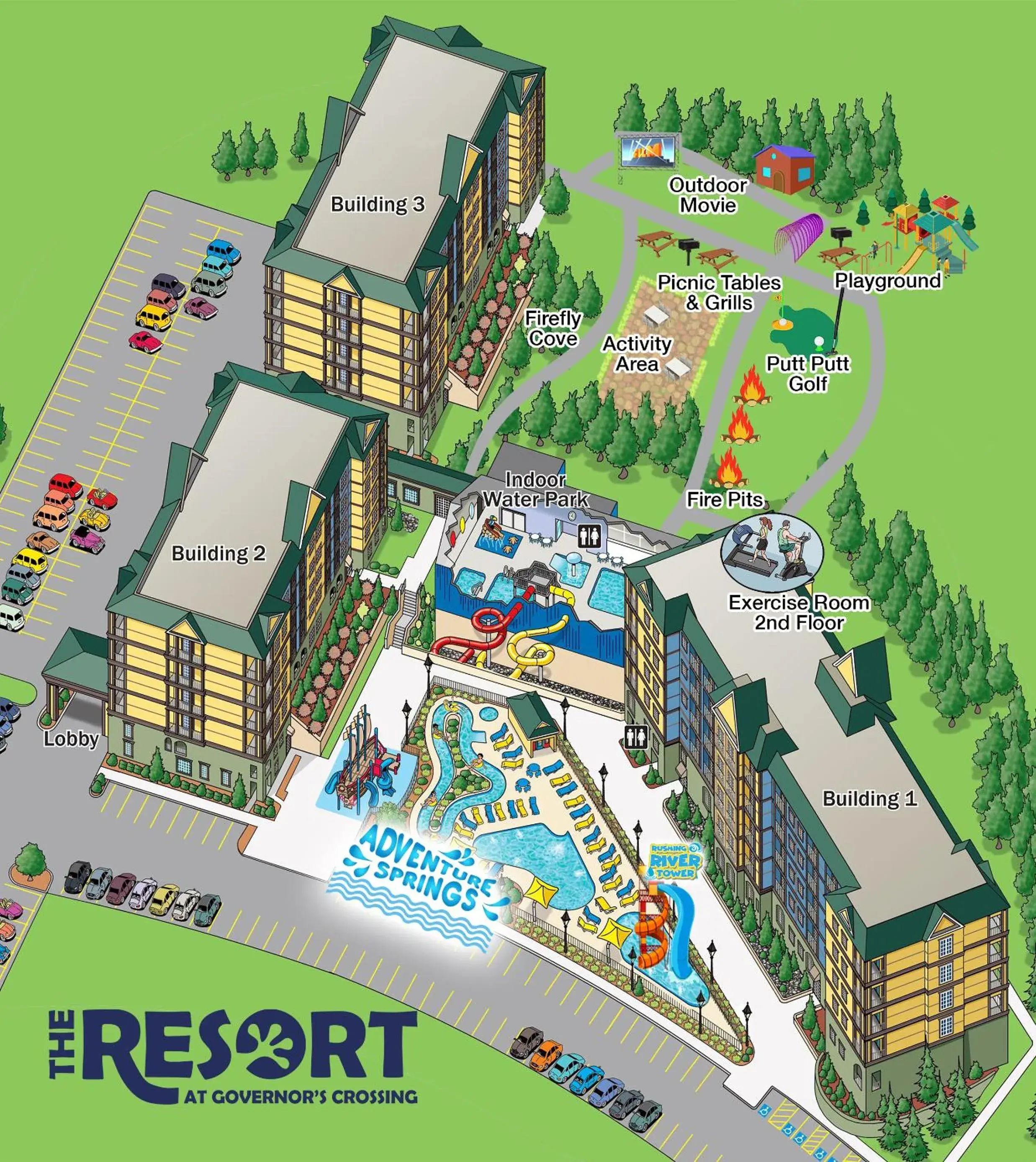 Property building in The Resort at Governor's Crossing Property building in The Resort at Governor's Crossing