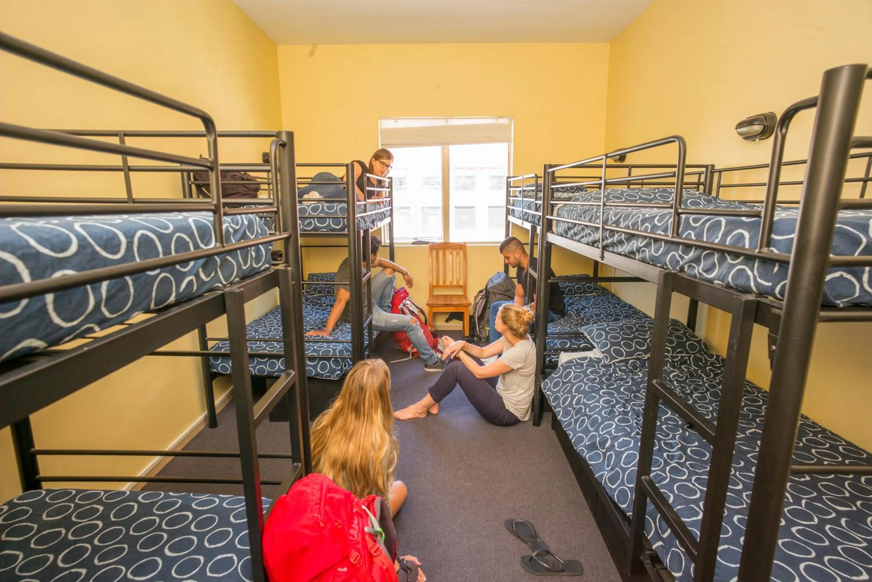 Bedroom, Bed in YHA Hobart Central