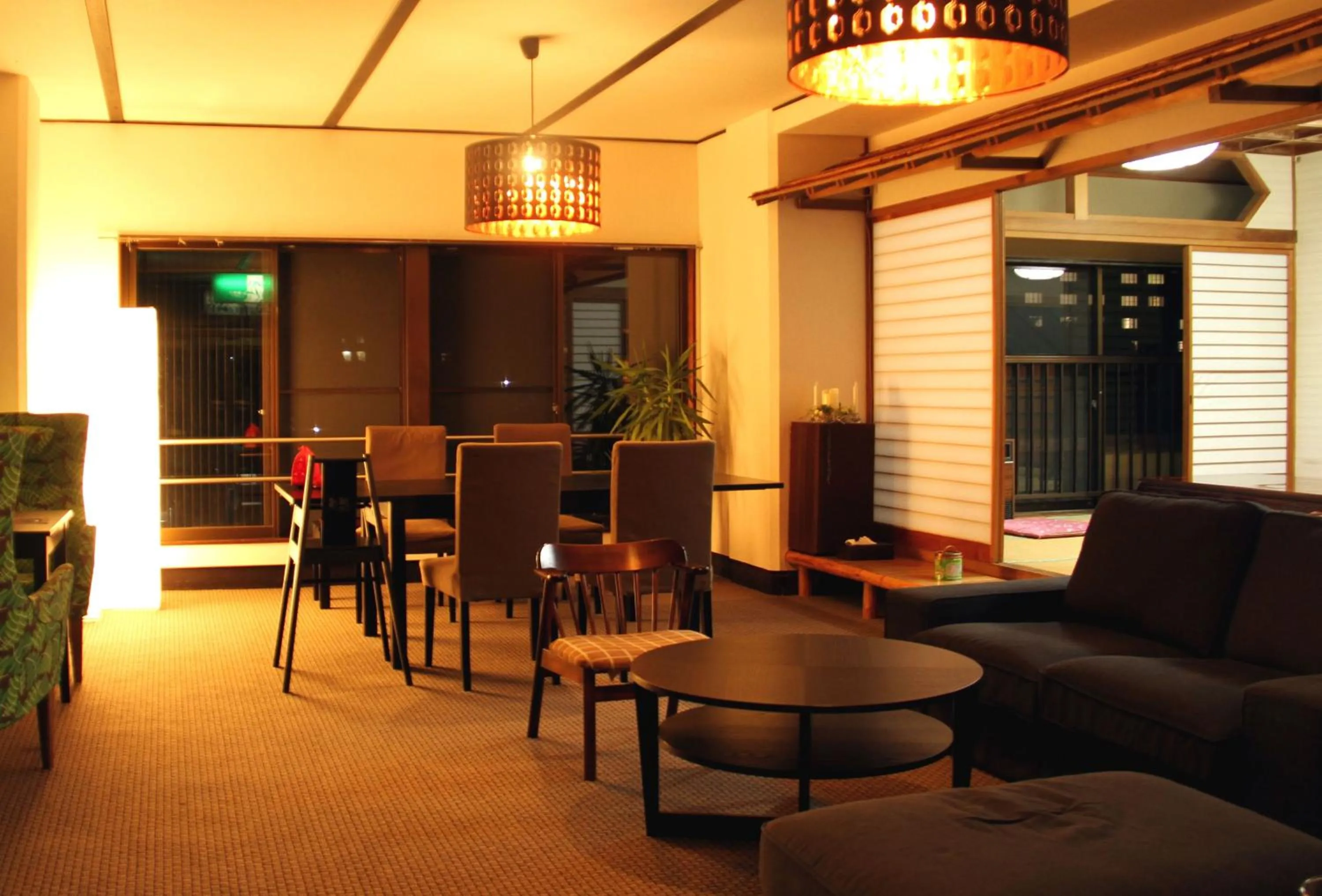 Dining area in Oyado Matsubaya