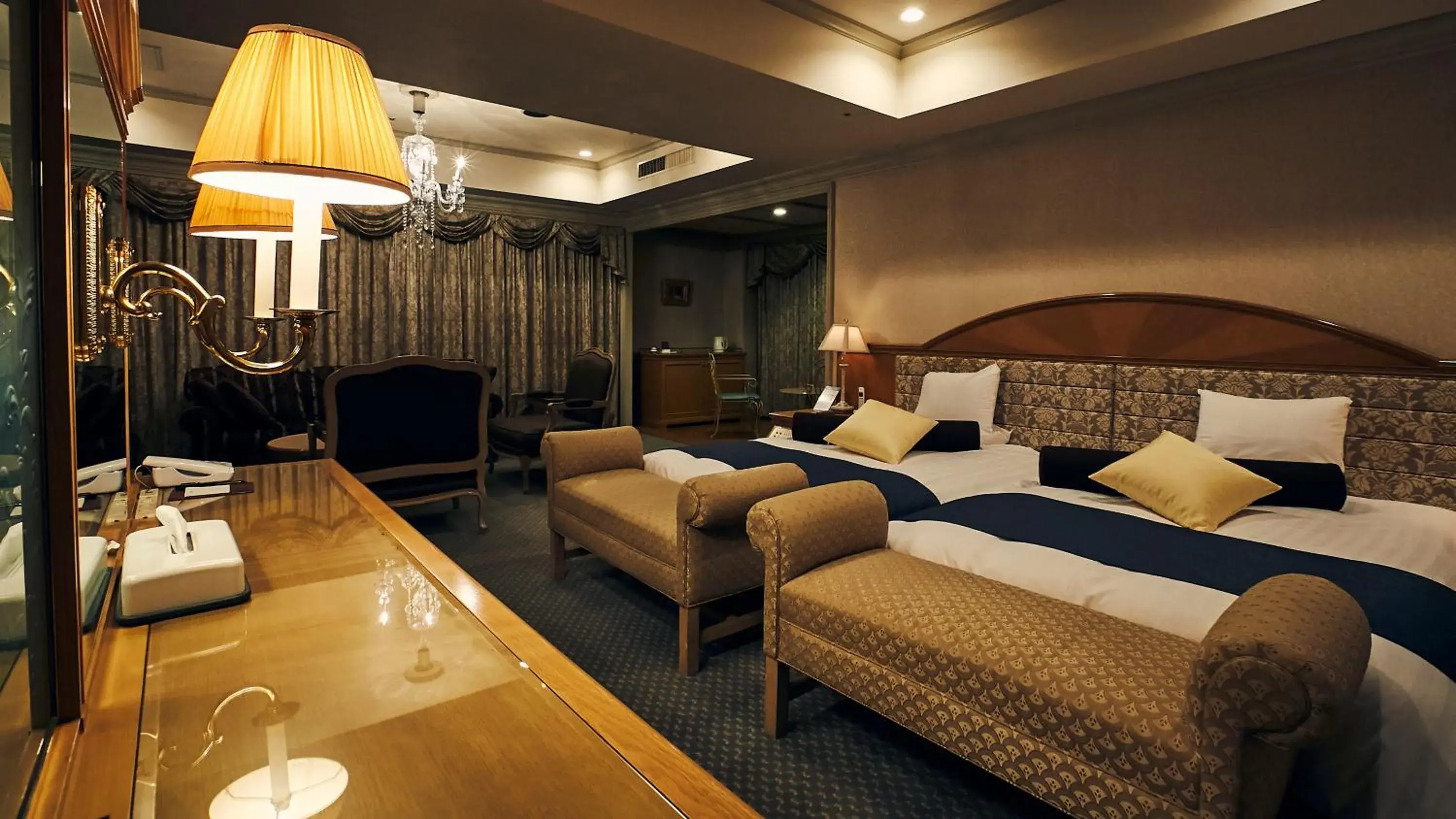 Bed in Hotel Listel Inawashiro Wing Tower Bed in Hotel Listel Inawashiro Wing Tower