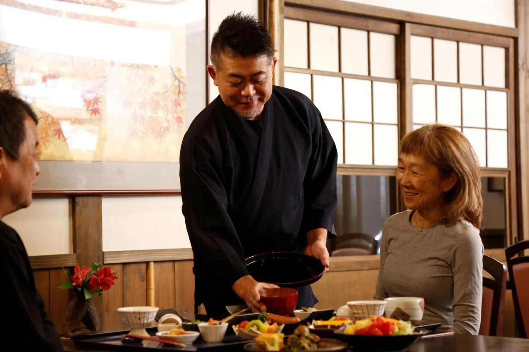 Breakfast in Super Hydrogen Rich Spa Yado Kanzan