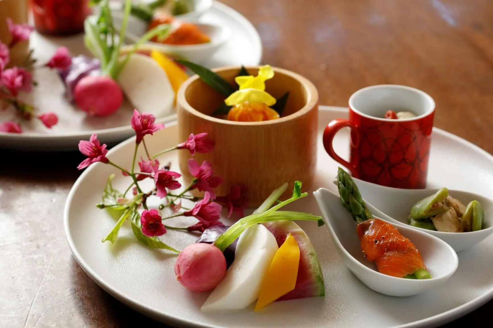 Dinner in Super Hydrogen Rich Spa Yado Kanzan