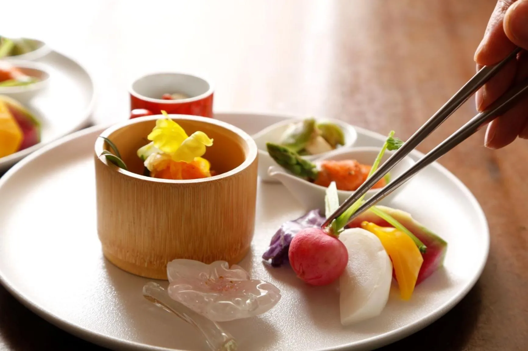 Dinner in Super Hydrogen Rich Spa Yado Kanzan