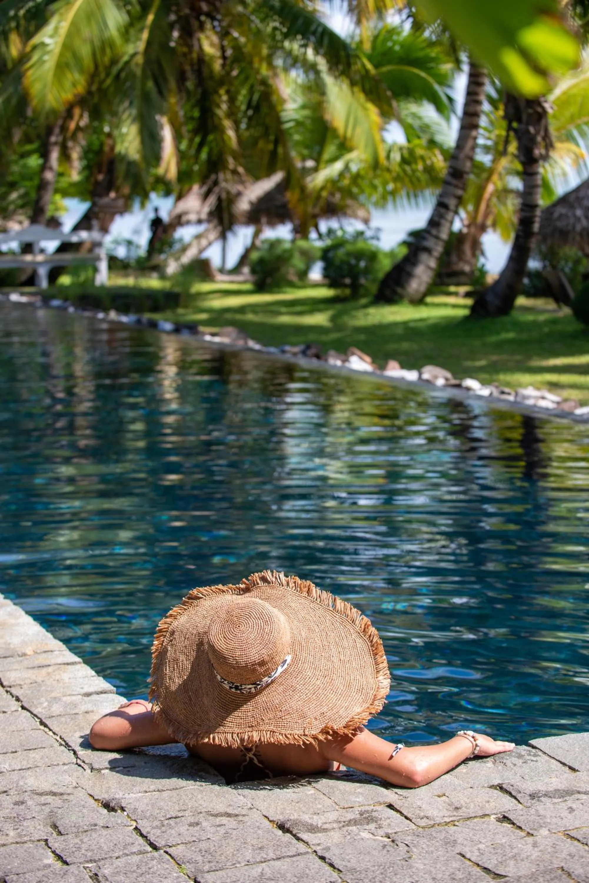 Swimming pool in Princesse Bora Lodge & Spa