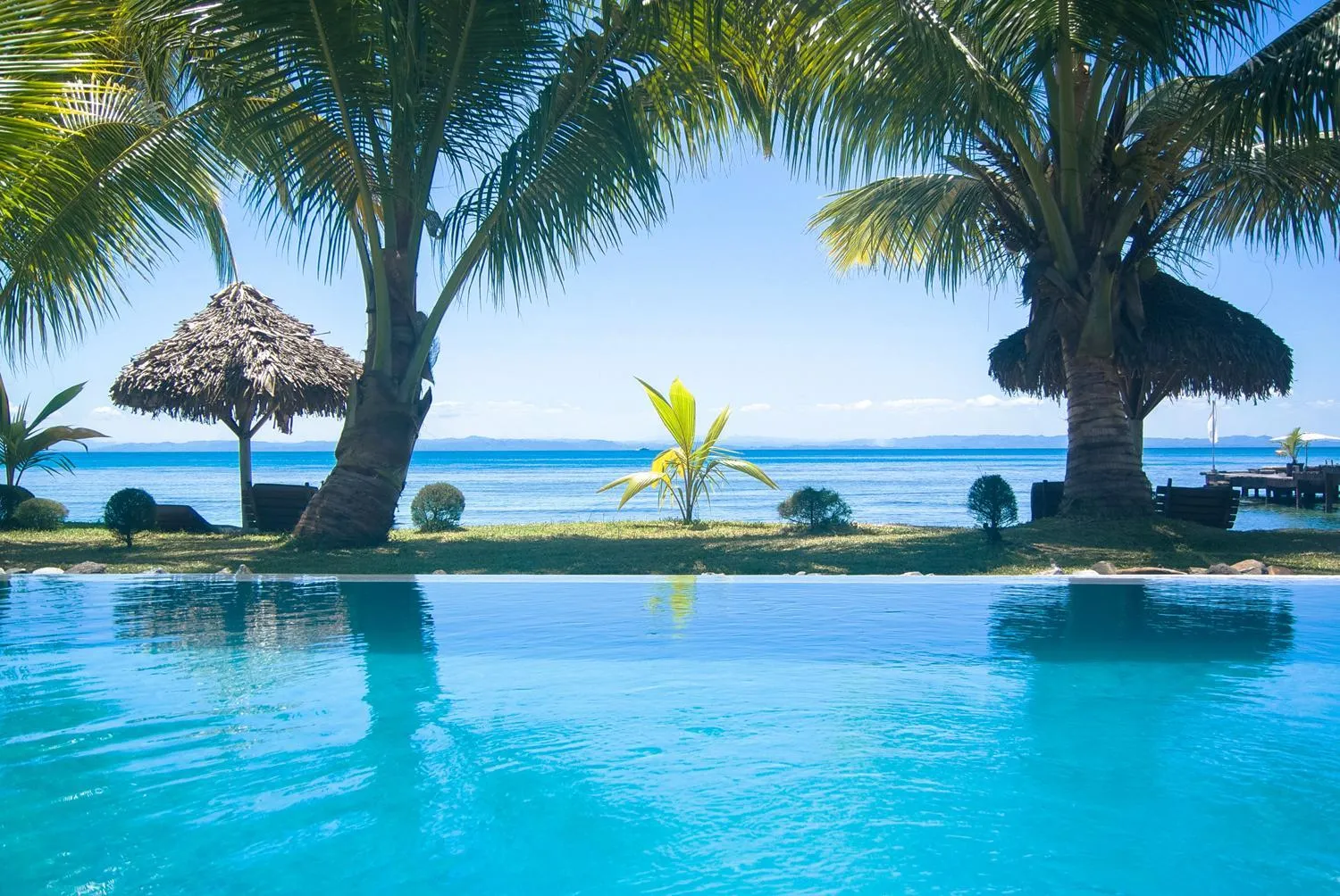 Aqua park in Princesse Bora Lodge & Spa