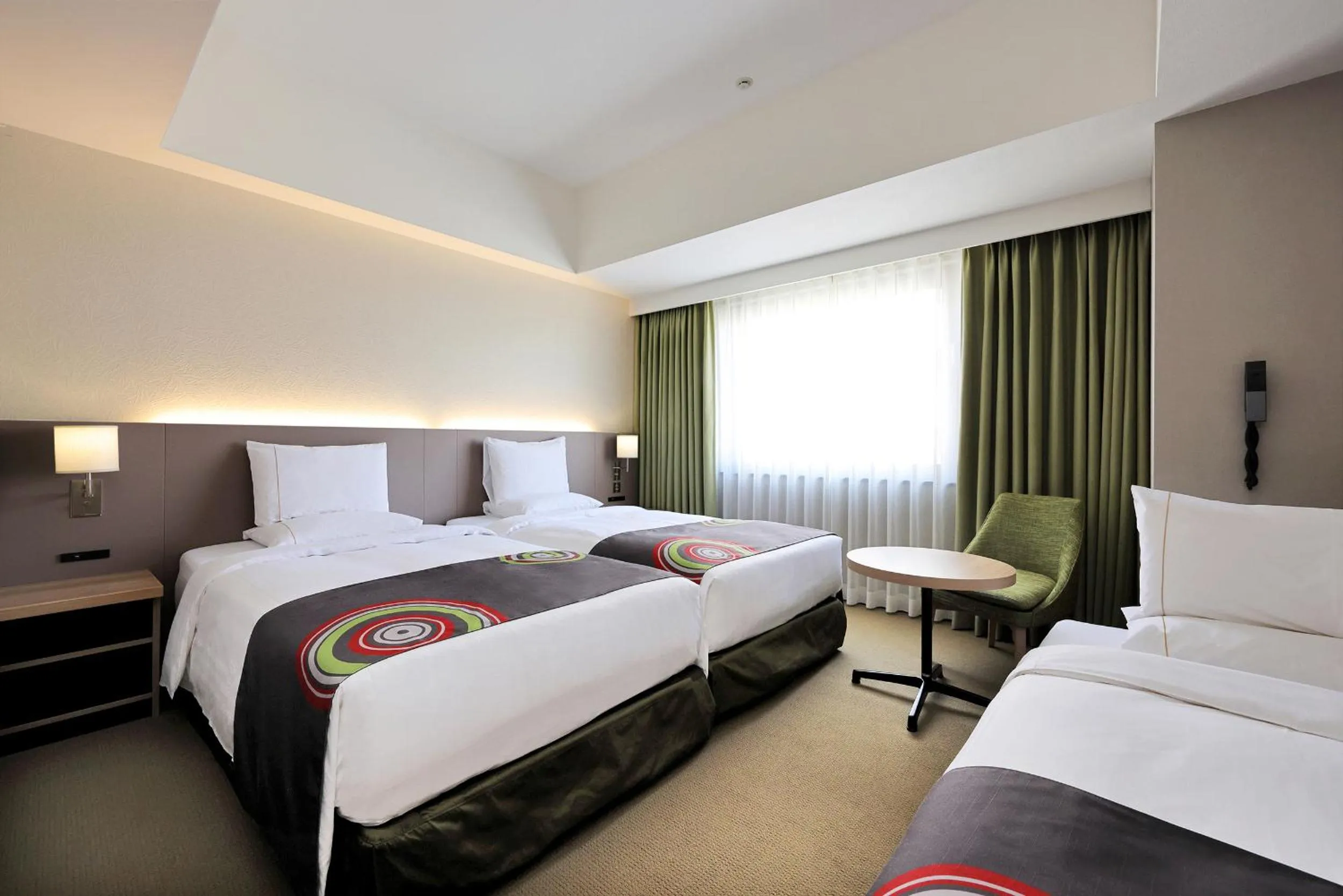 Bed in The Royal Park Hotel Fukuoka