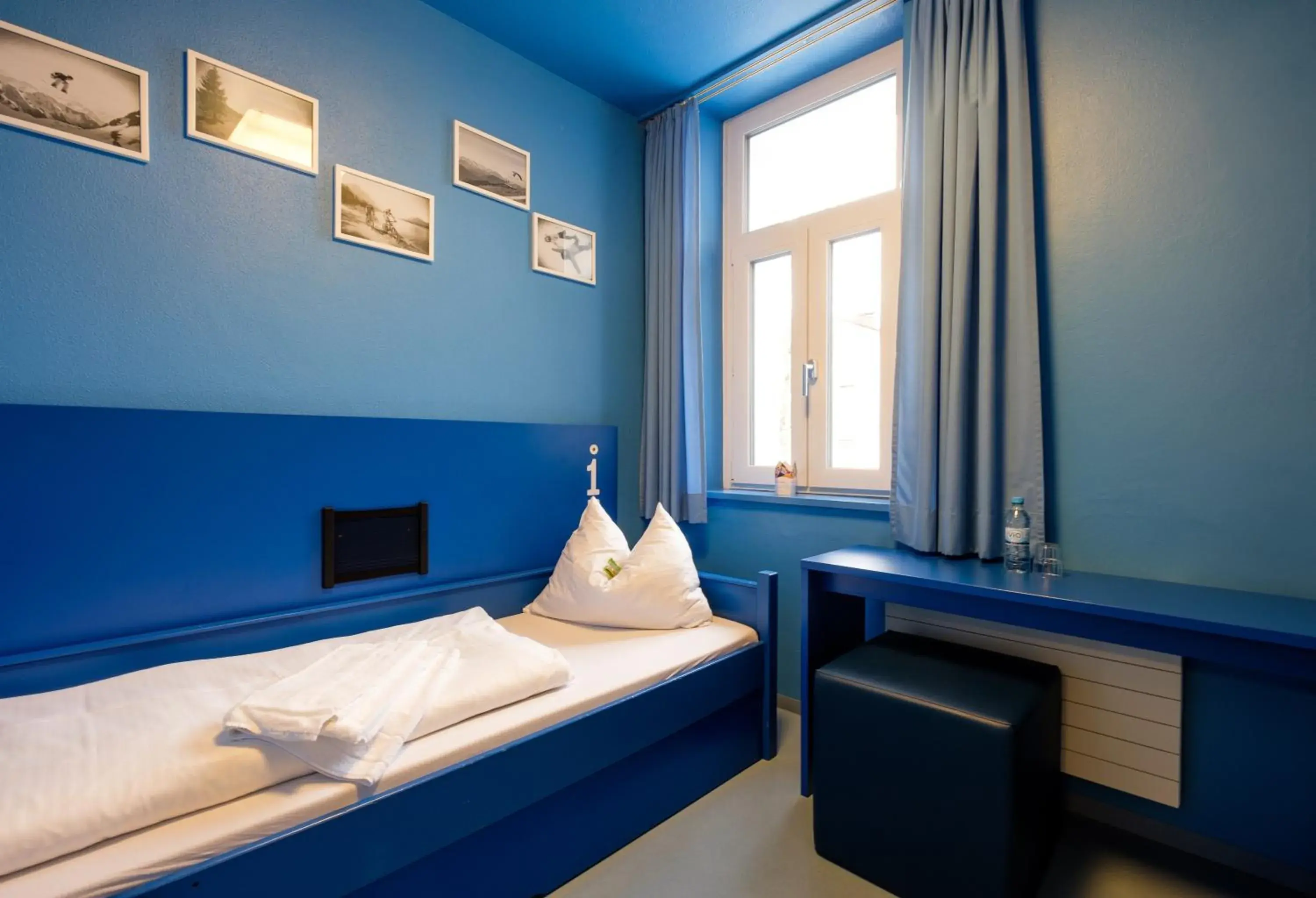 Single Room with Private Bathroom in Jugendherberge Oberammergau Single Room with Private Bathroom in Jugendherberge Oberammergau