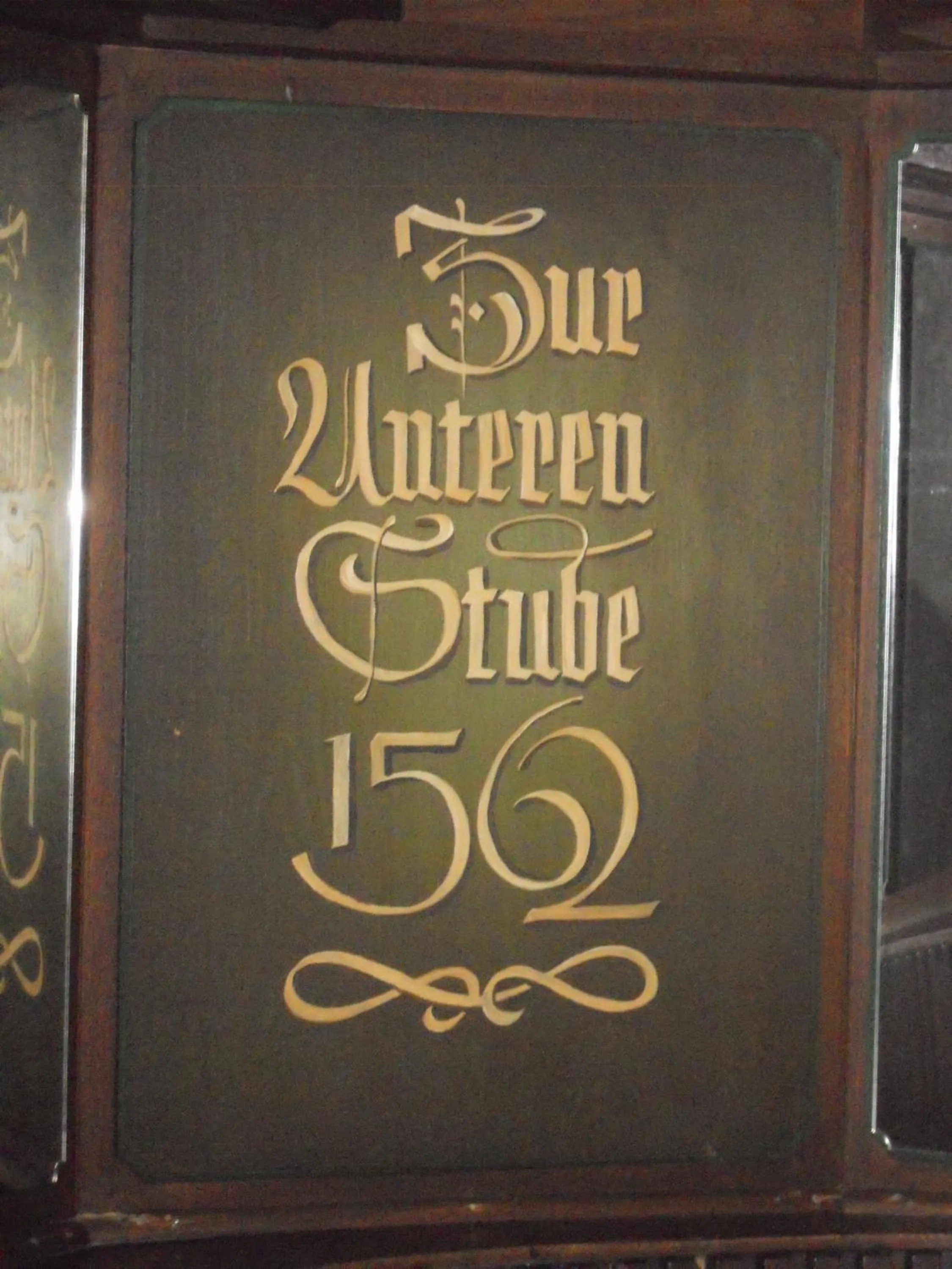 Decorative detail in Hotel Schiff am Schluchsee