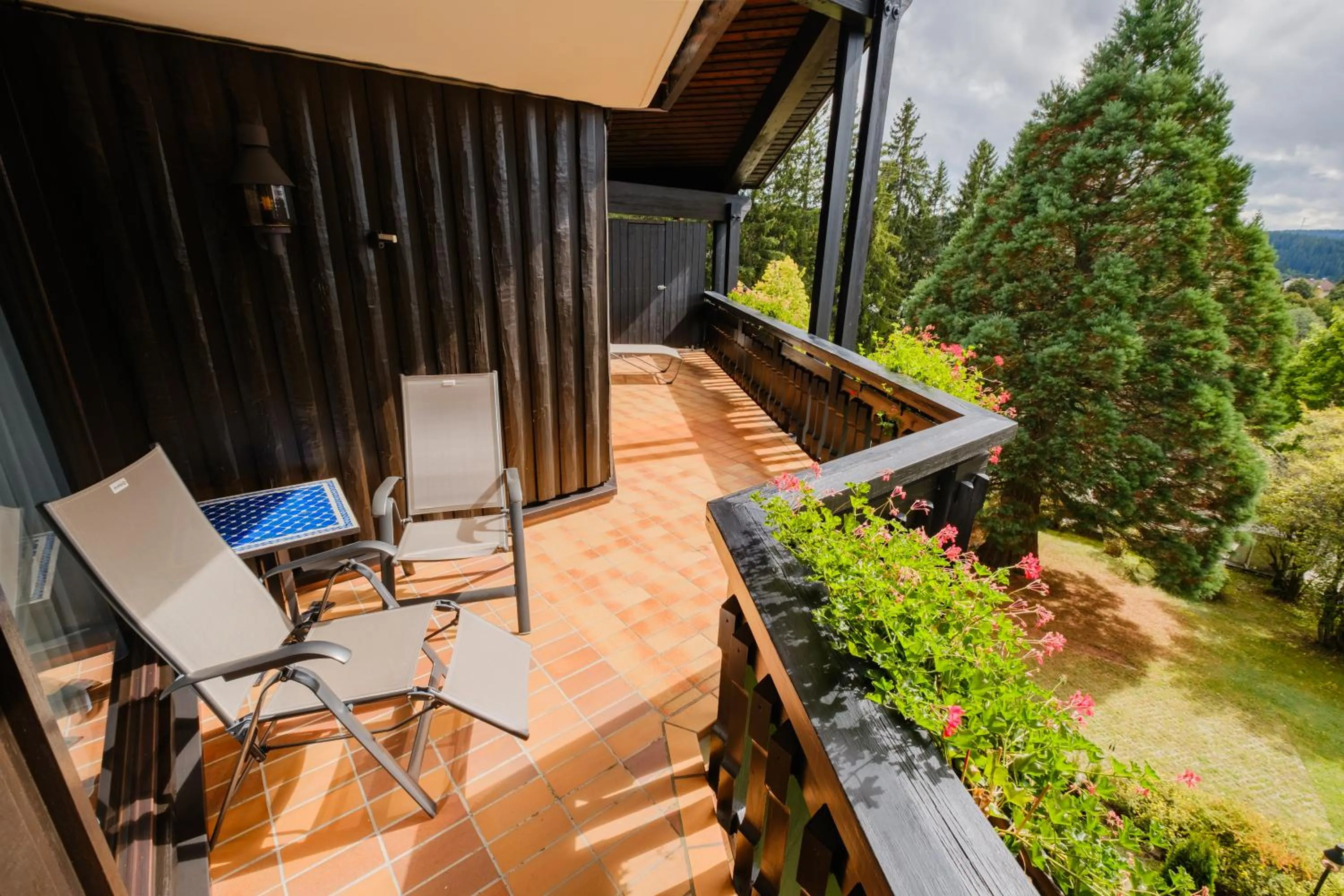 Balcony/Terrace in Hotel Vier Jahreszeiten am Schluchsee