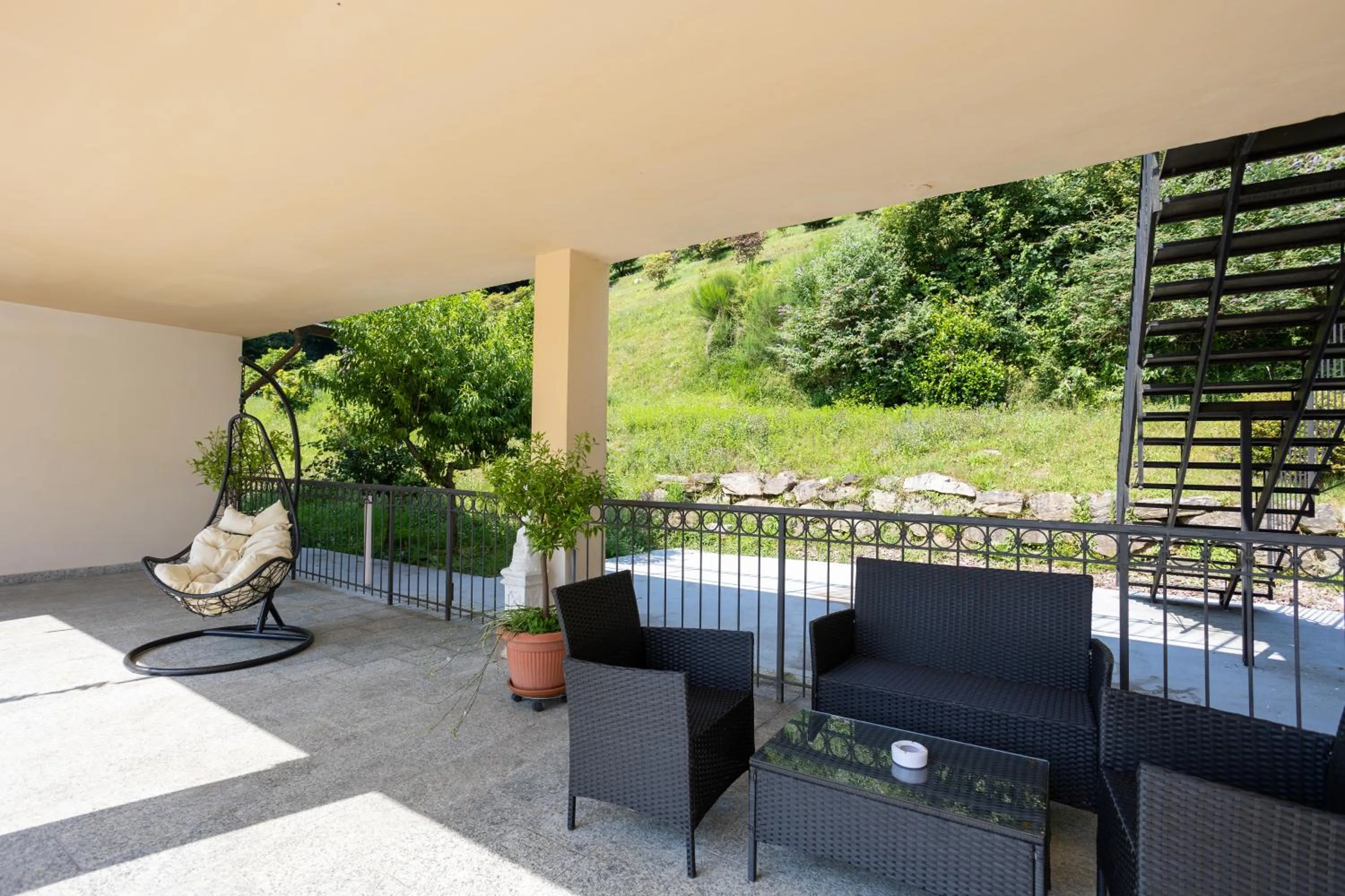 Property building in Hotel Fontaine Bleue