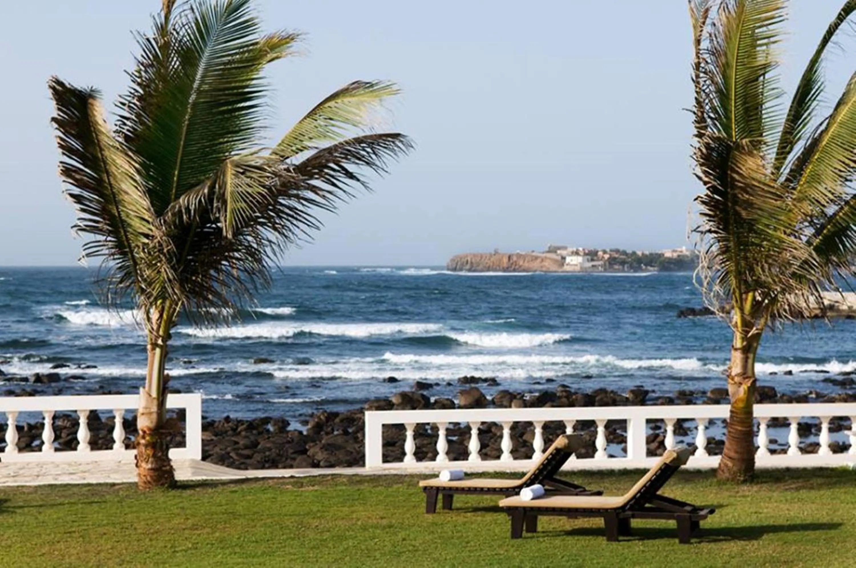 Garden in King Fahd Palace Hotel