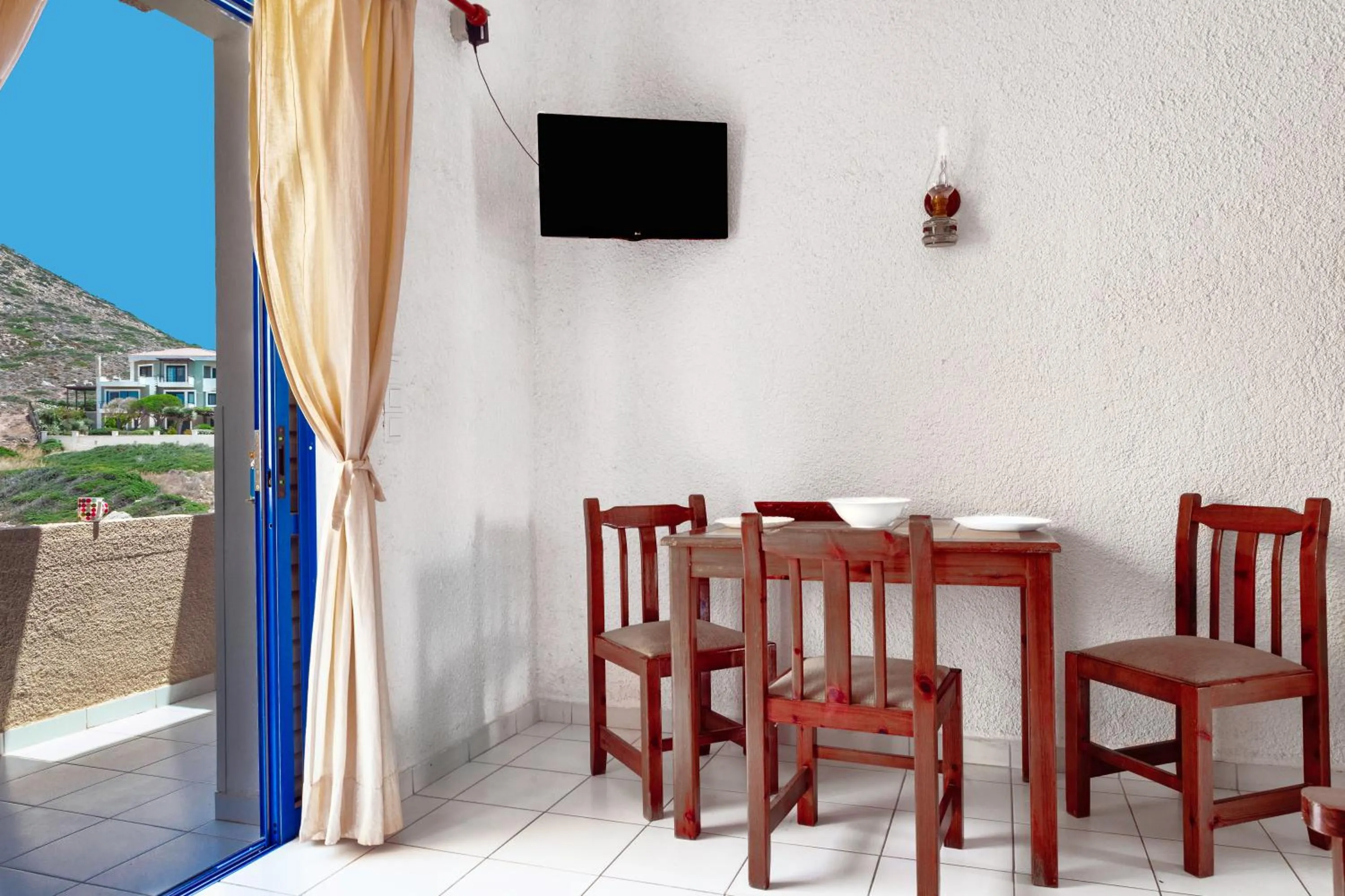 Dining area in Little Bay