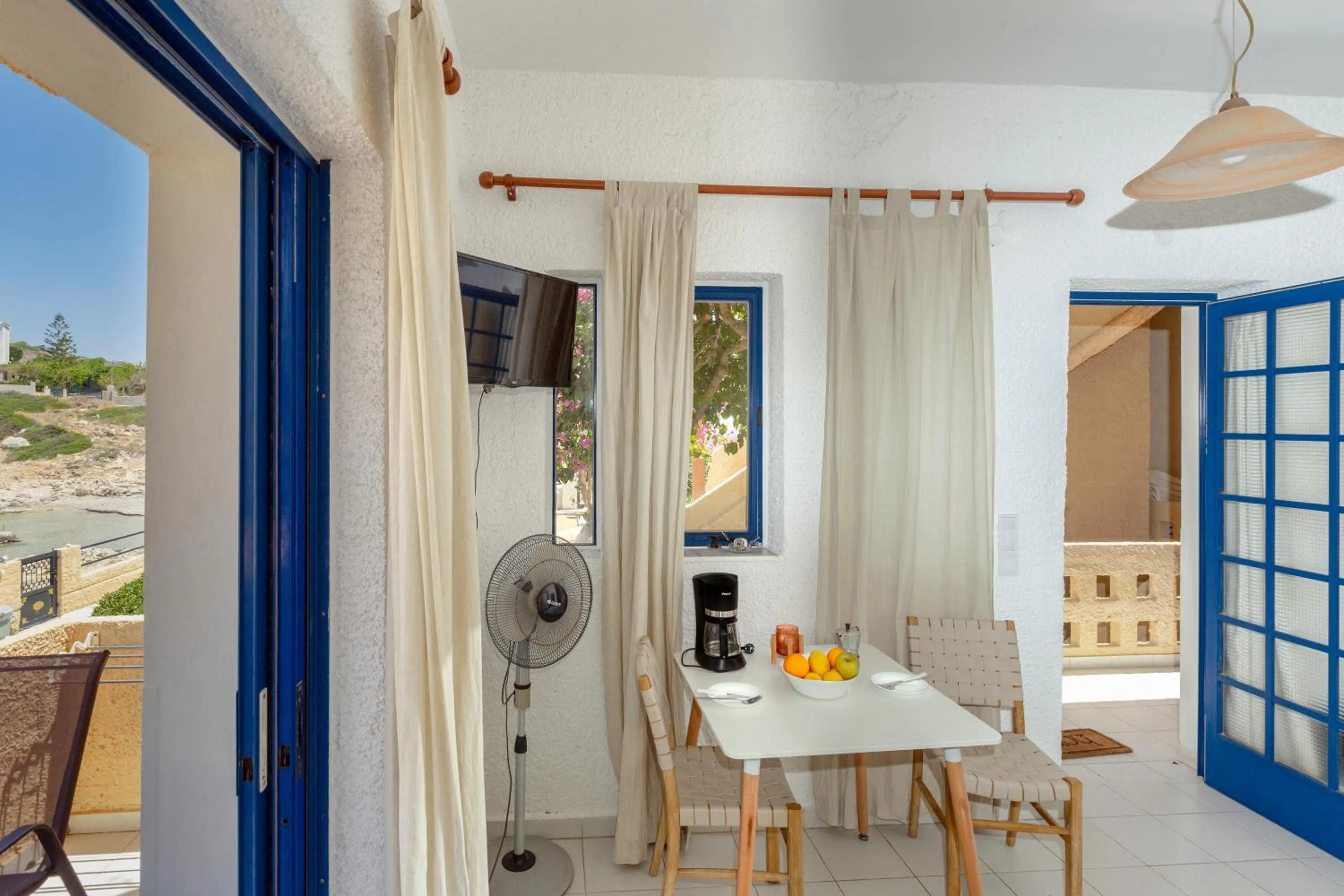 Dining area in Little Bay