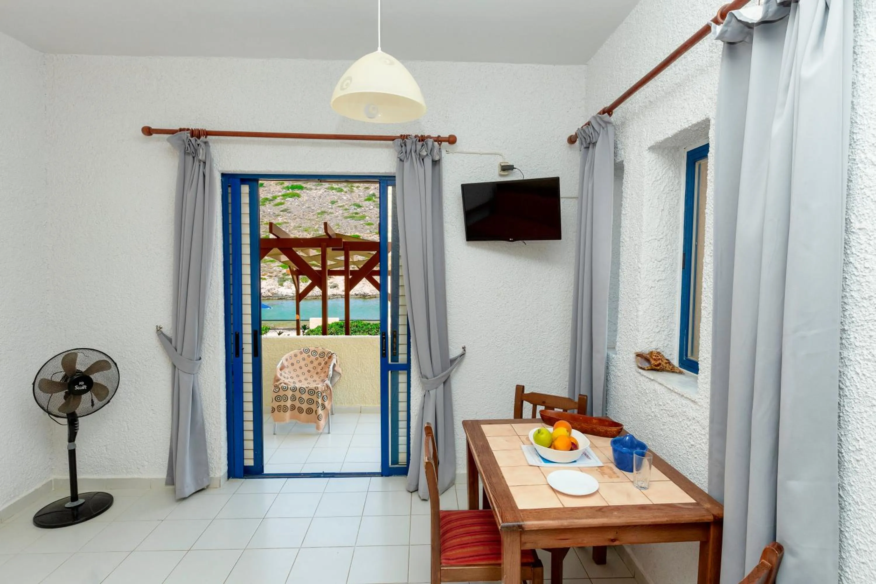 Dining area in Little Bay