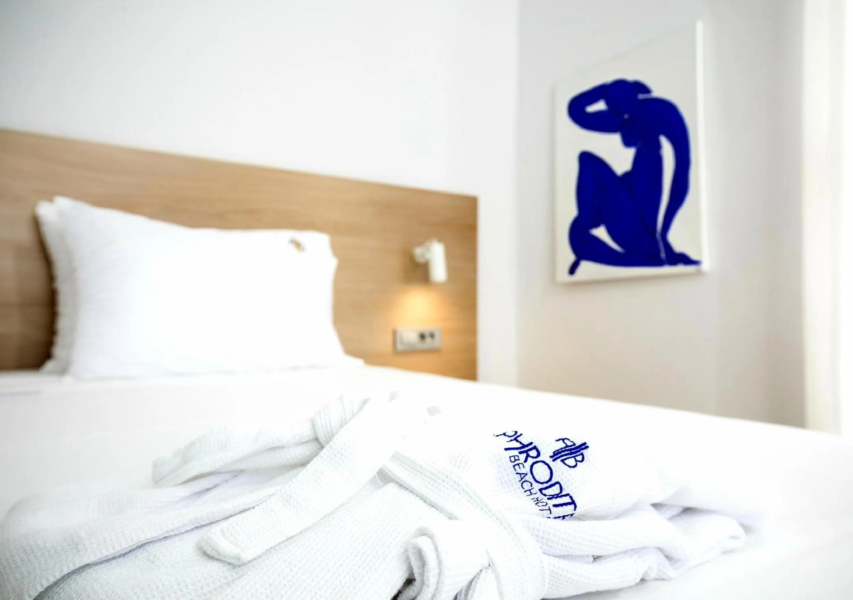 Bed in Aphrodite Beach