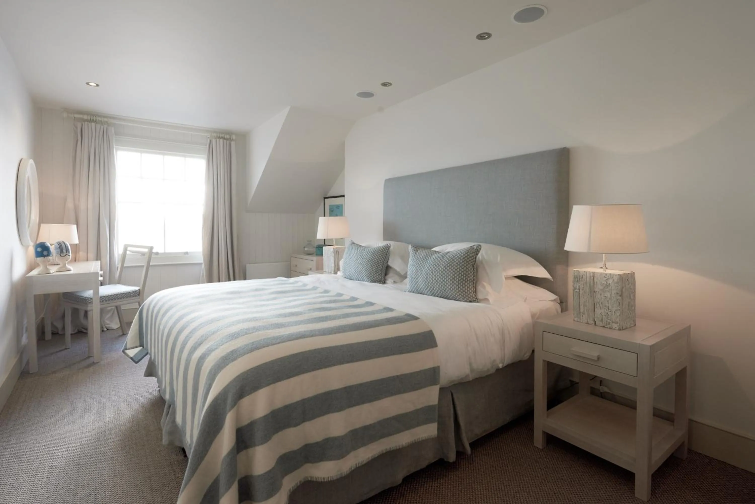 Deluxe Double Room with Sea View - single occupancy in St Mawes Hotel