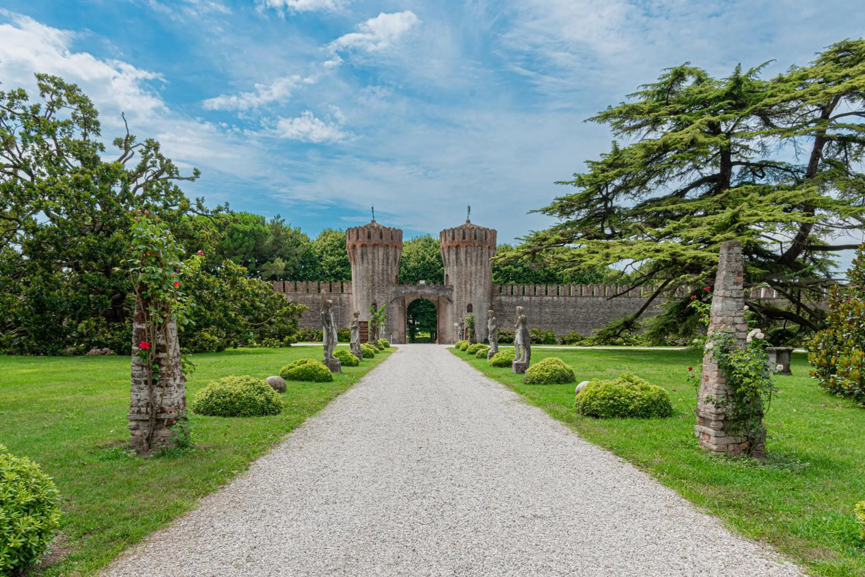 Garden in Castello di Roncade