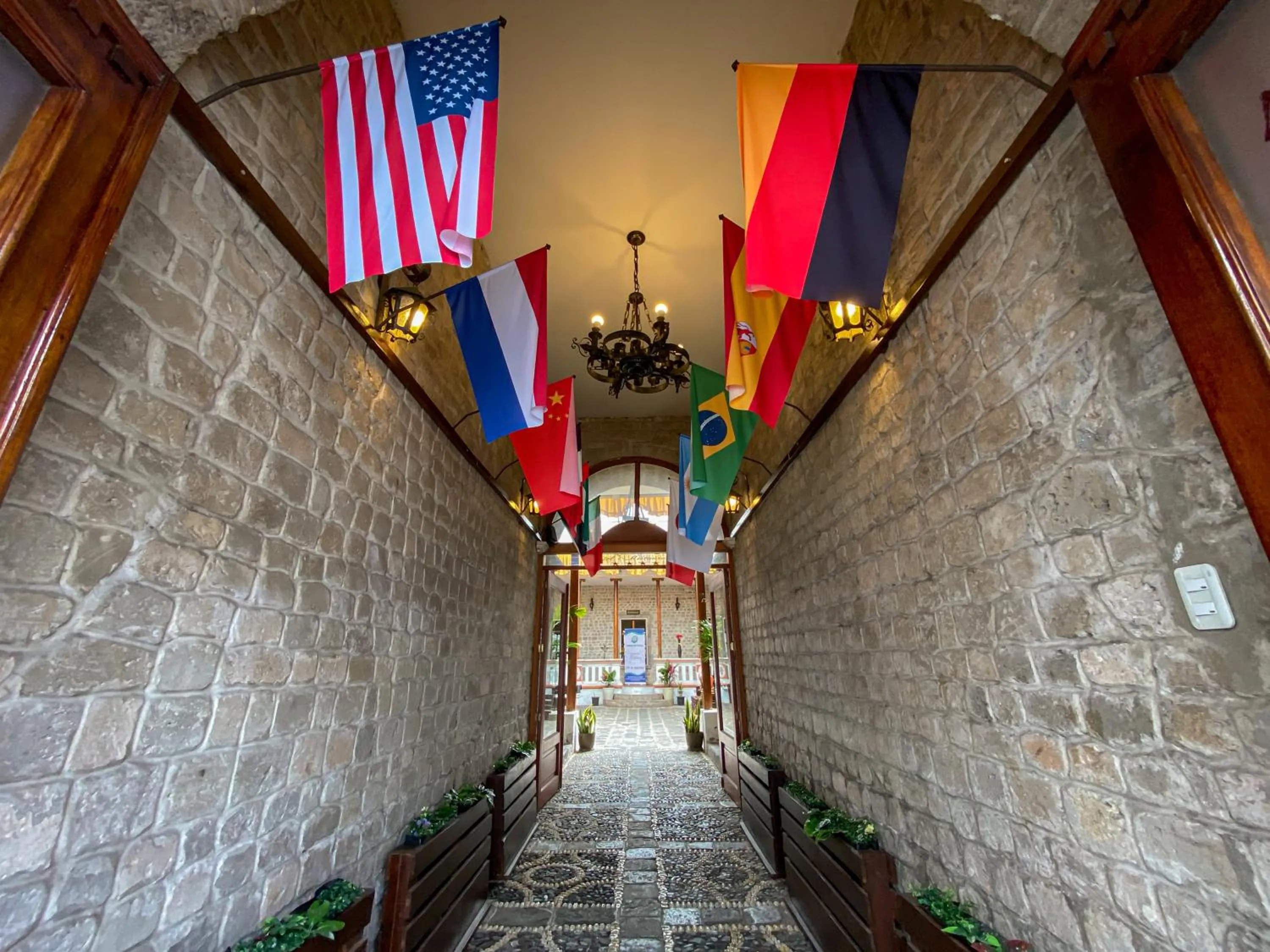 Lobby or reception in Golden Rest Latacunga