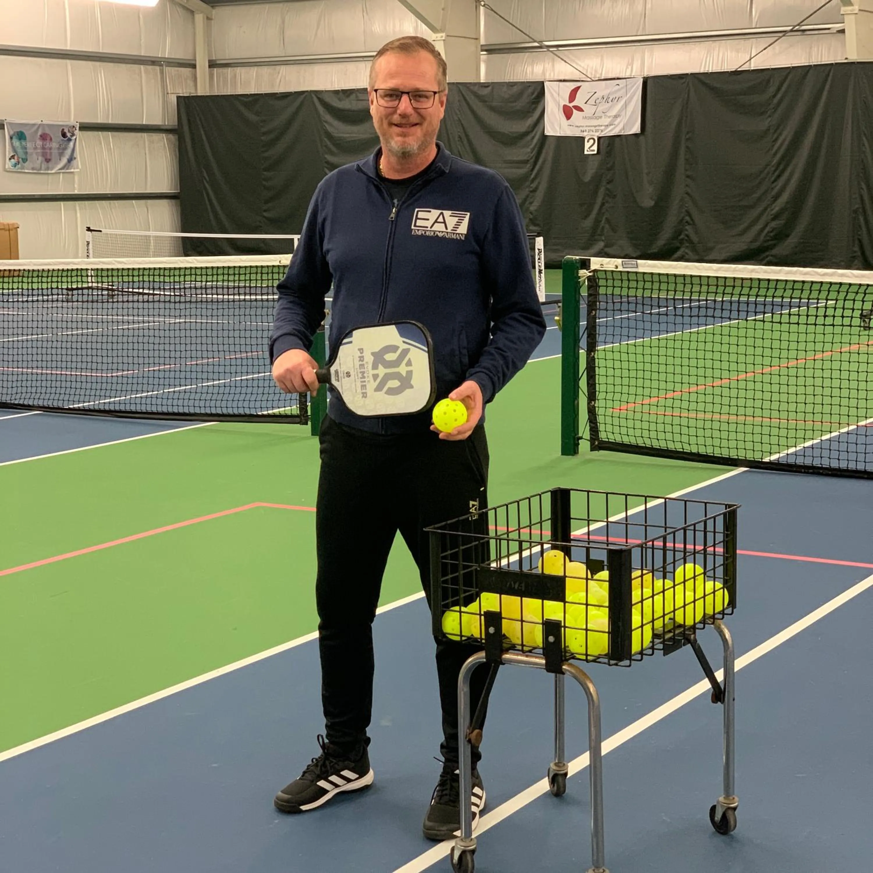 Tennis court in Lighthouse Oceanfront Resort