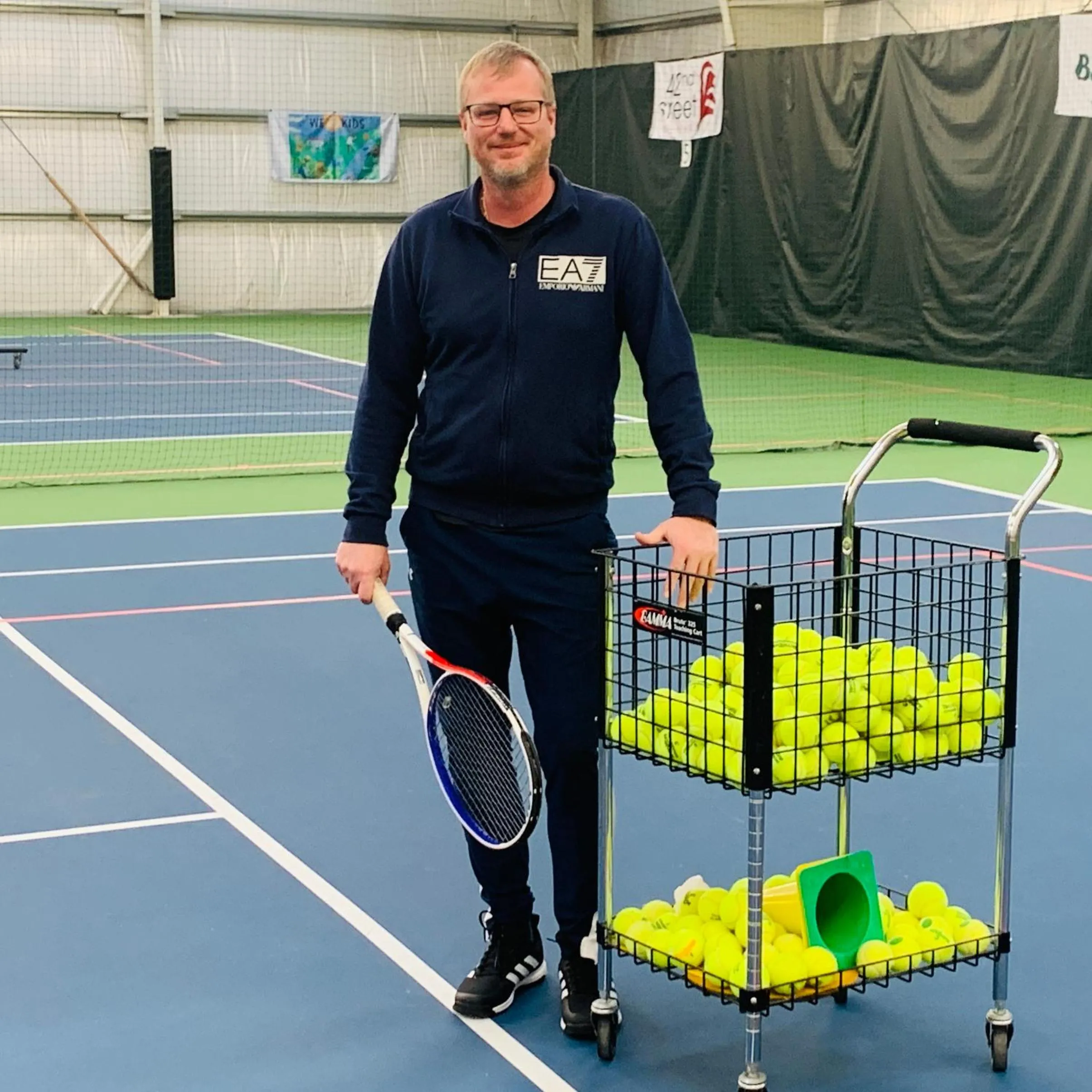 Tennis court in Lighthouse Oceanfront Resort