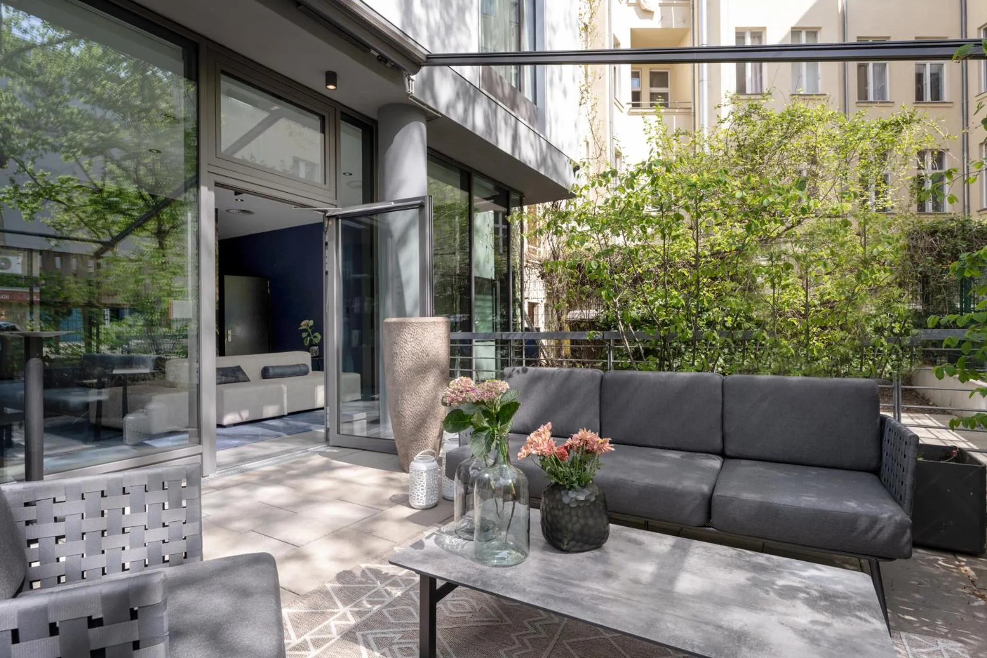 Balcony/Terrace in June Six Hotel Berlin City West