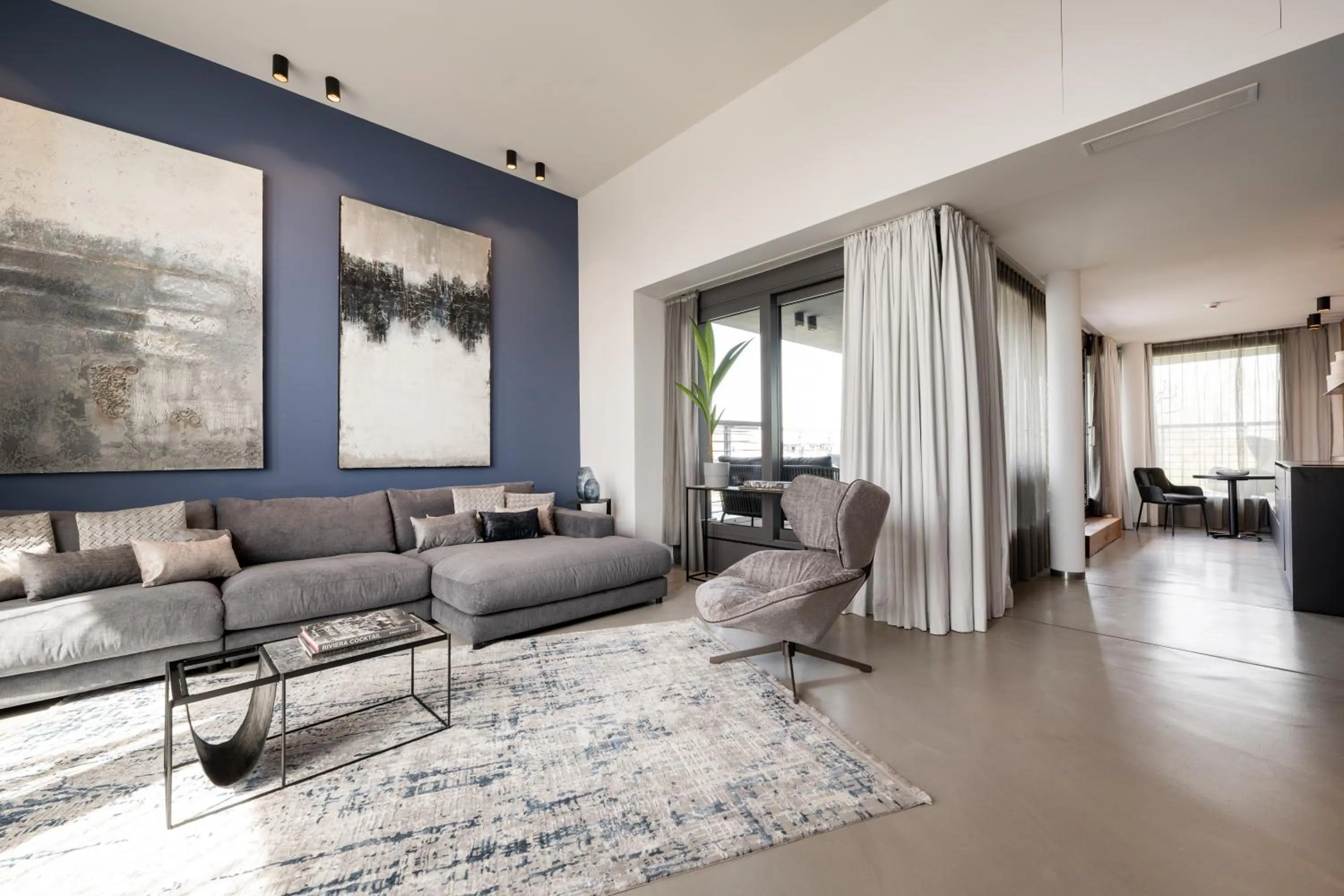 Living room in June Six Hotel Berlin City West